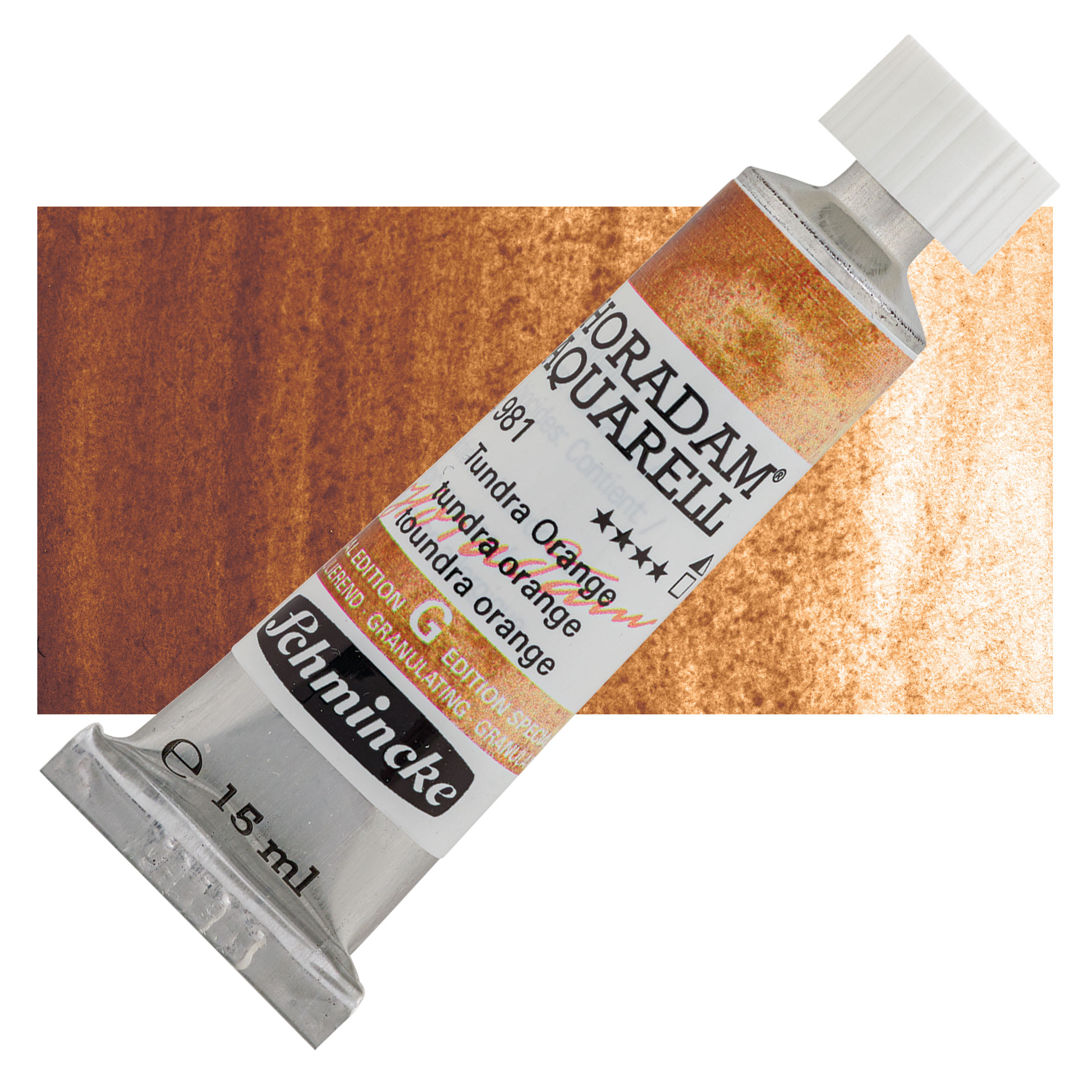 Schmincke Horadam Aquarell Artist Watercolor - Tundra Orange, 15 ml tube