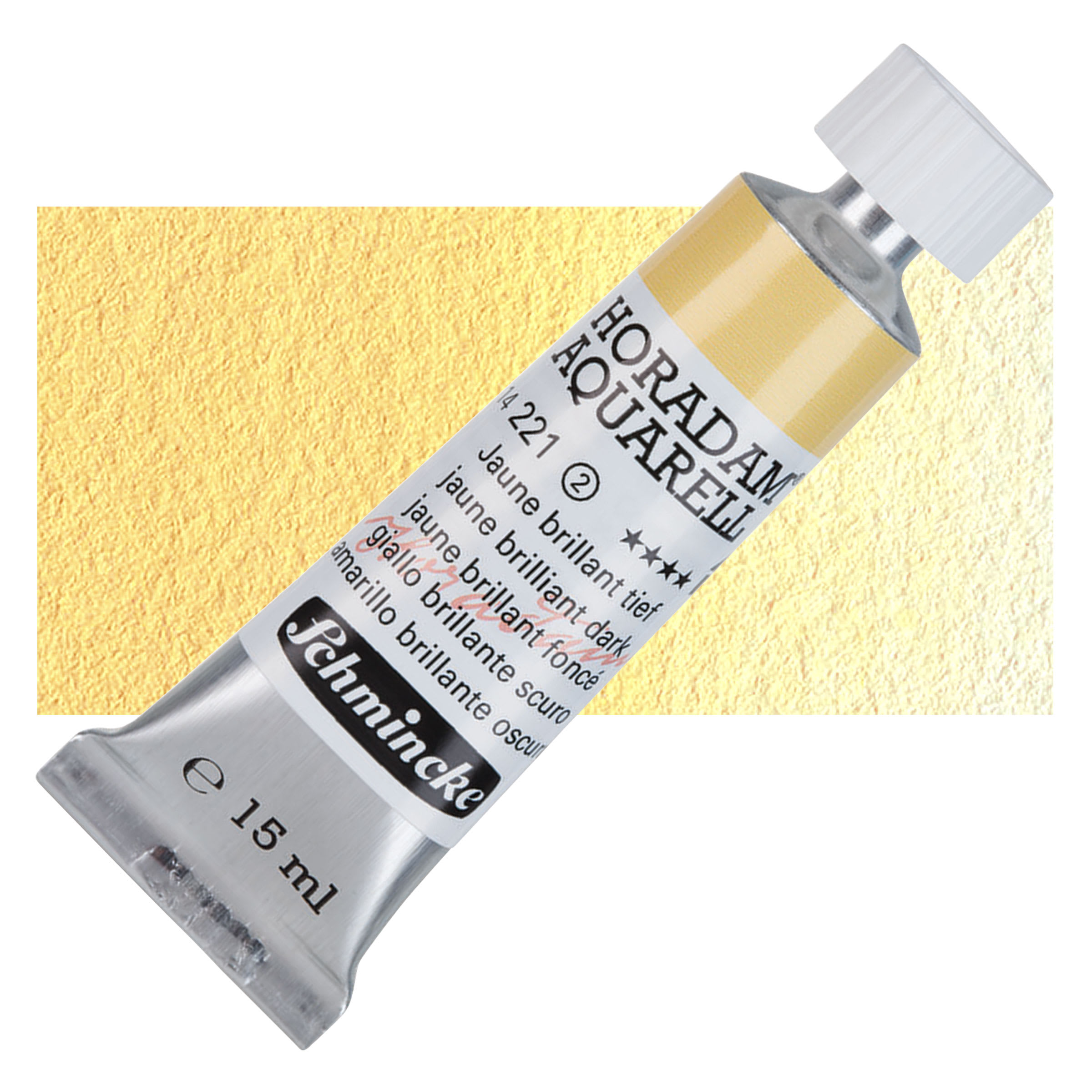 Schmincke Horadam Aquarell Watercolor - Jaune Brilliant Dark, 15 ml tube