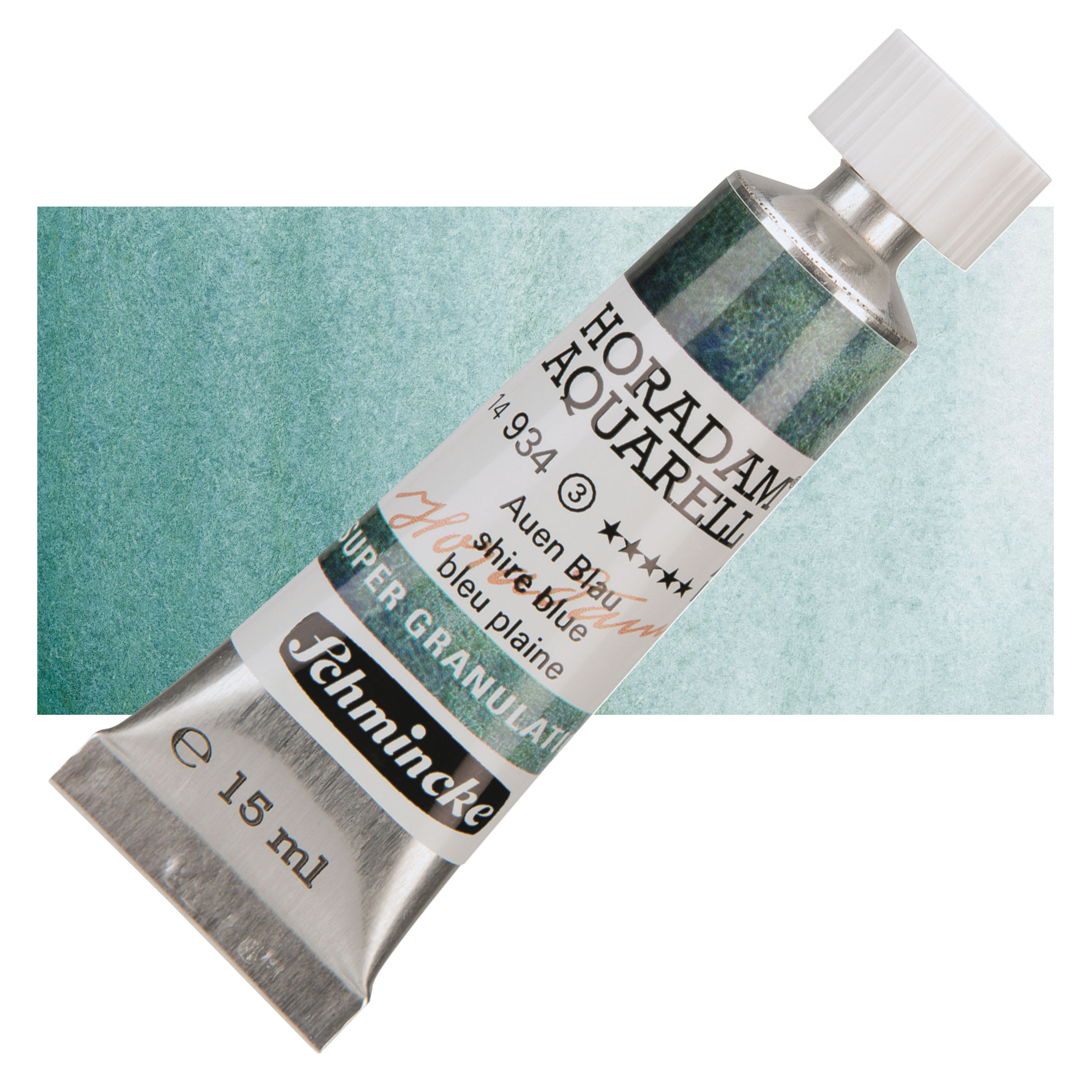 Schmincke Horadam Aquarell Artist Watercolor - Shire Blue, Supergranulation, 15 ml, Tube