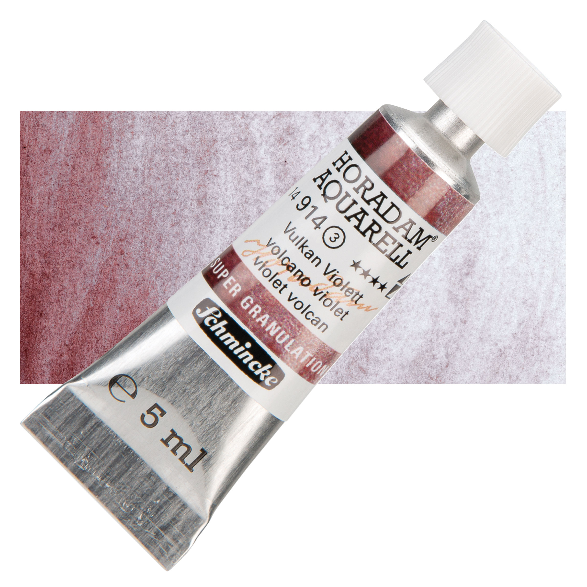 Schmincke Horadam Aquarell Artist Watercolor - Volcano Violet, Supergranulation, 5 ml tube