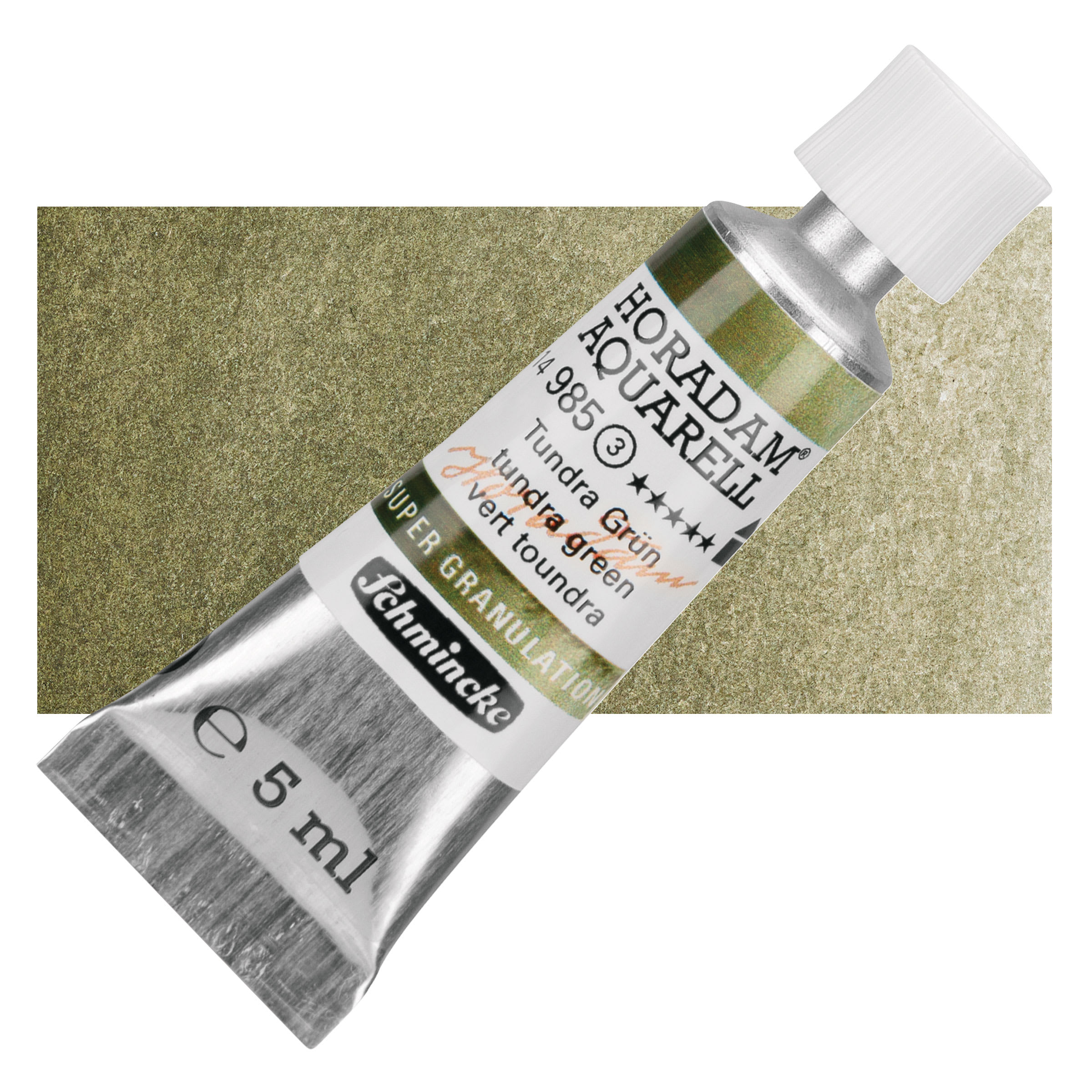 Schmincke Horadam Aquarell Artist Watercolor - Tundra Green, Supergranulation, 5 ml tube