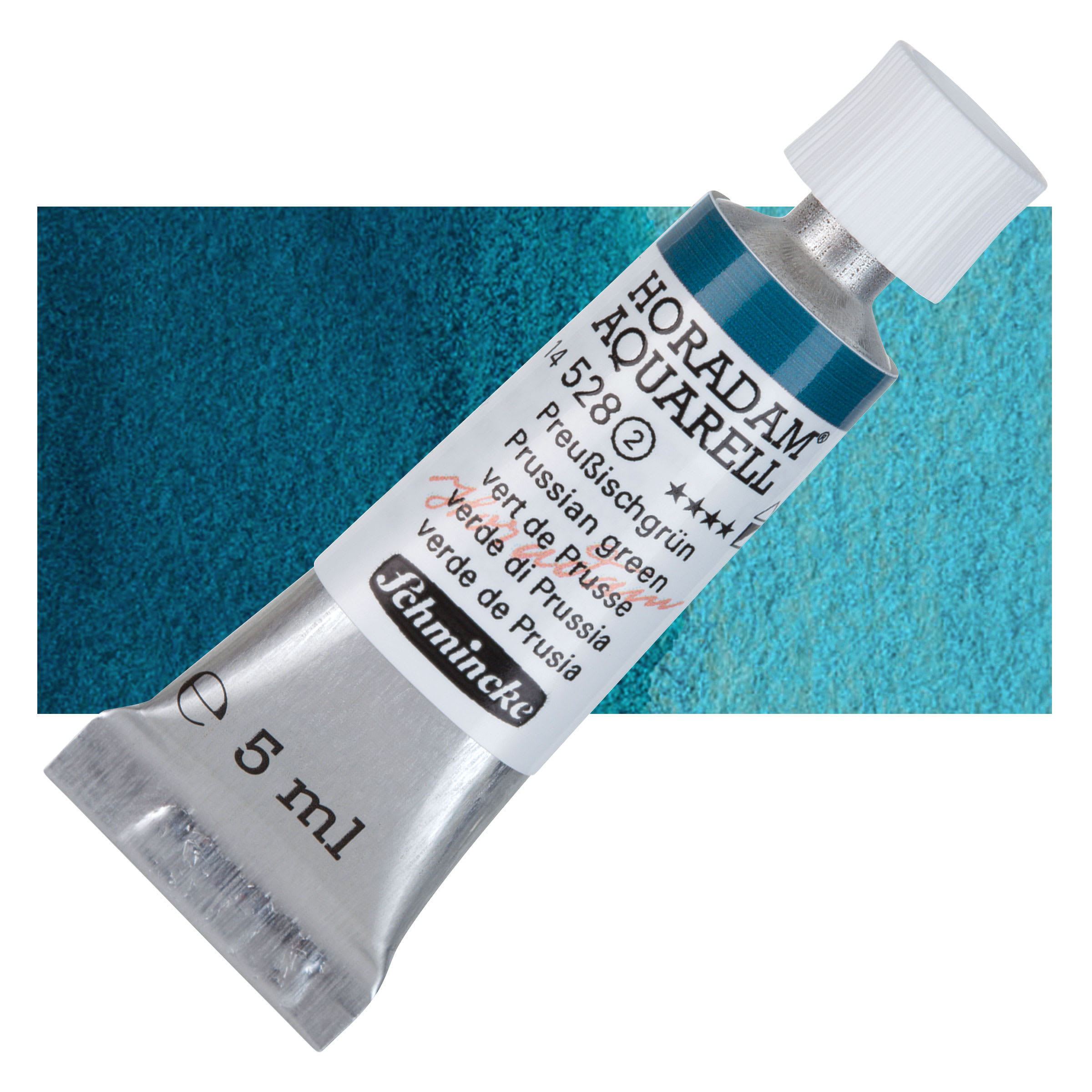 Schmincke Horadam Aquarell Artist Watercolor - Prussian Green, 5 ml tube