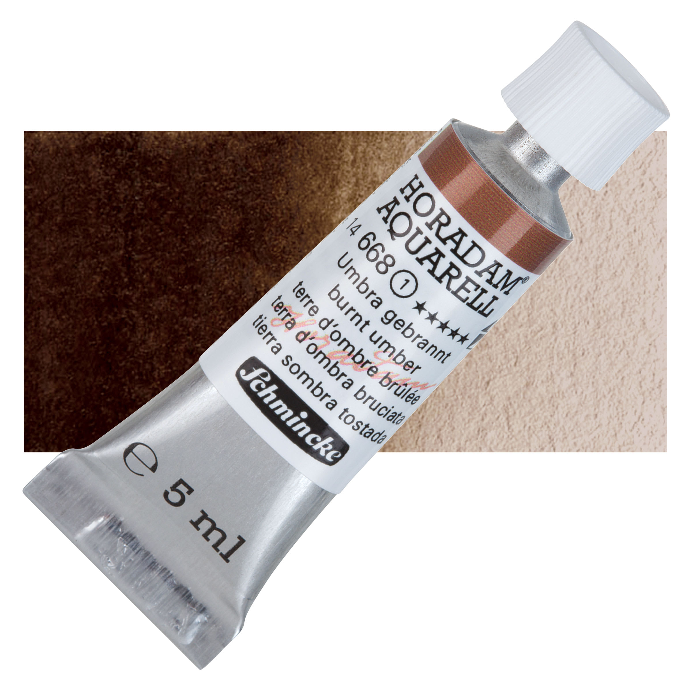 Schmincke Horadam Aquarell Artist Watercolor - Burnt Umber, 5 ml tube