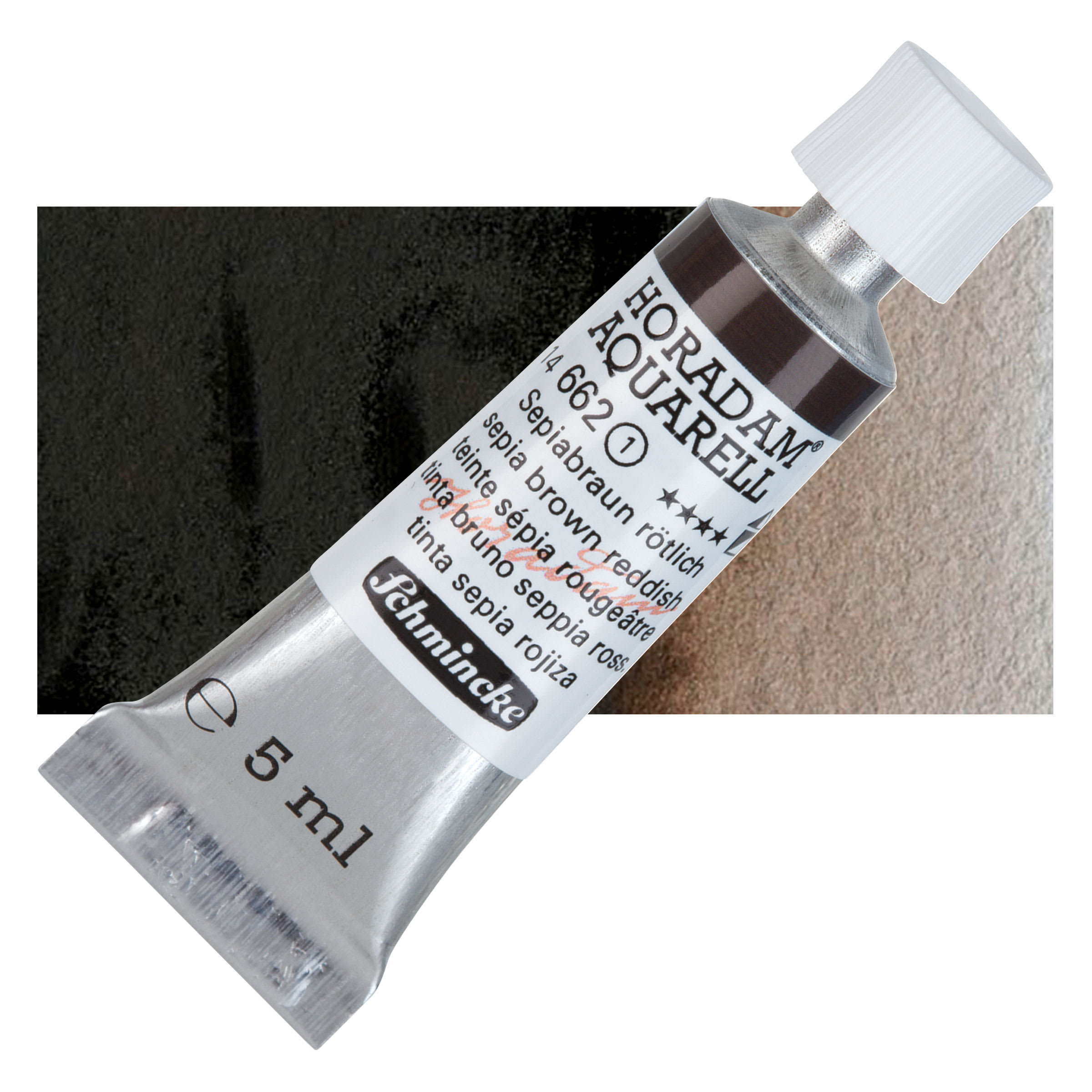Schmincke Horadam Aquarell Artist Watercolor - Sepia Brown Reddish, 5 ml tube