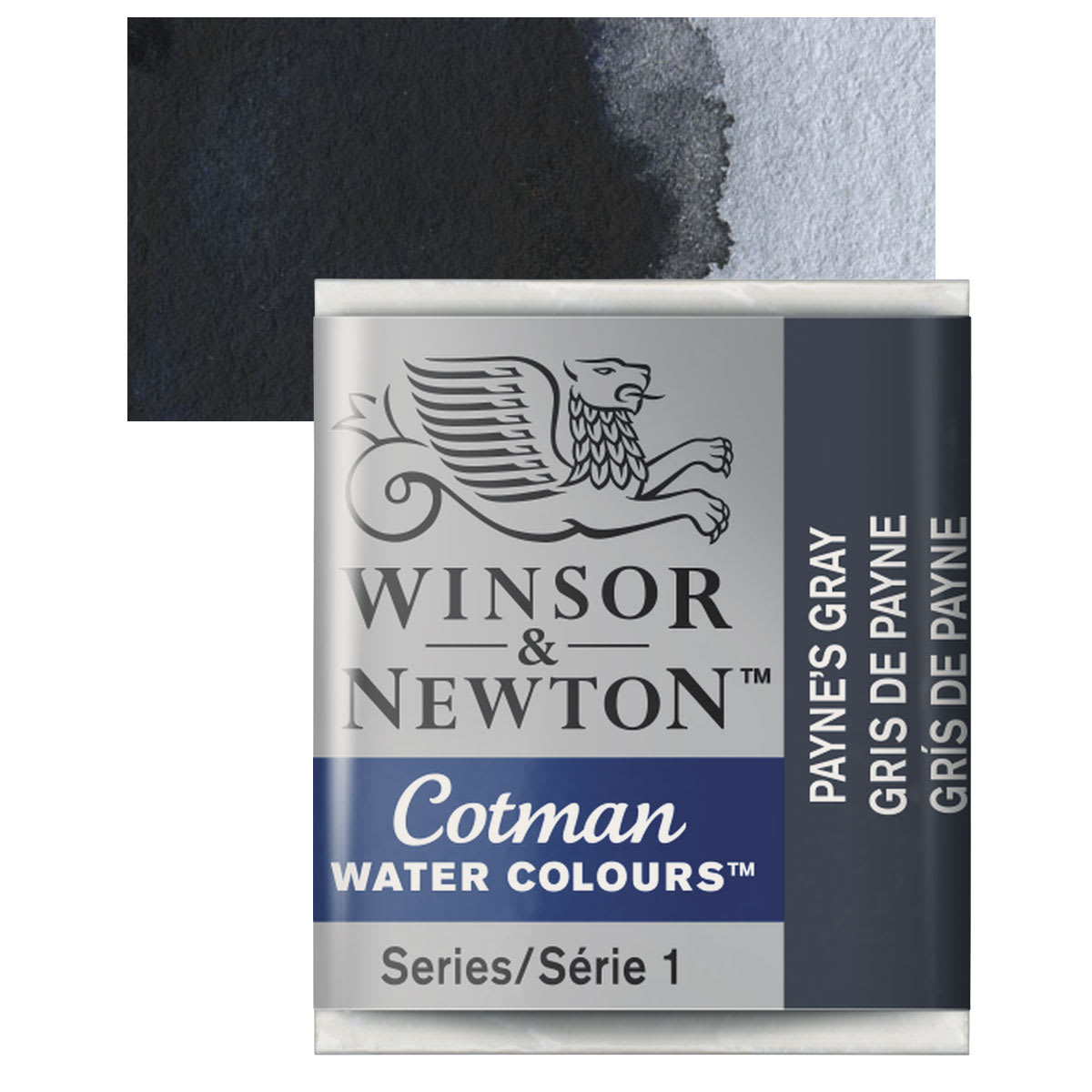 Winsor & Newton Cotman Watercolor Half Pan - Payne's Gray