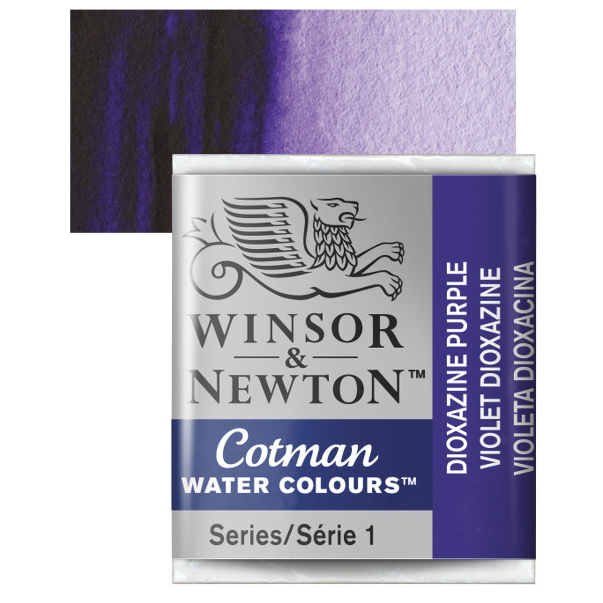 Winsor & Newton Cotman Watercolor Half Pan - Dioxazine Purple