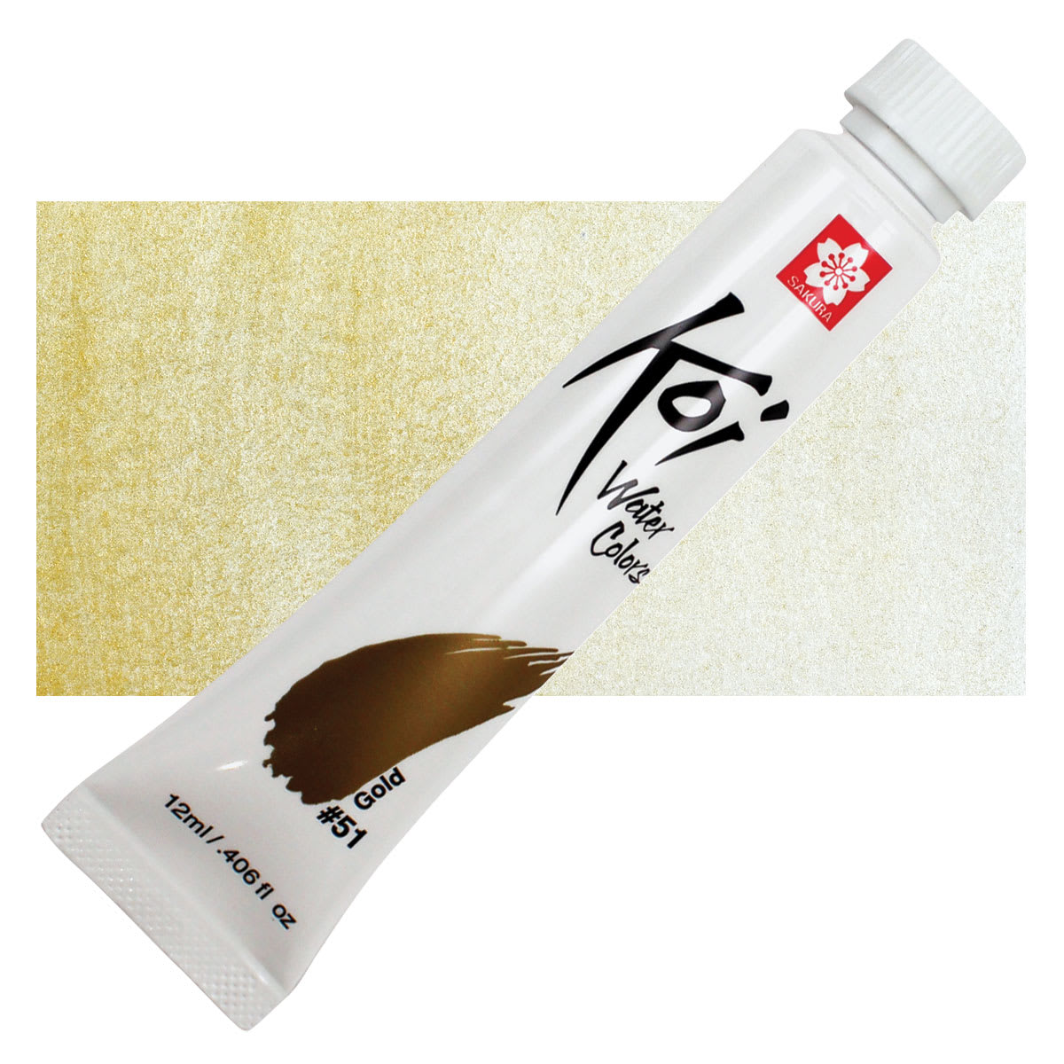 Sakura Koi Watercolor - Gold, 12 ml, Tube