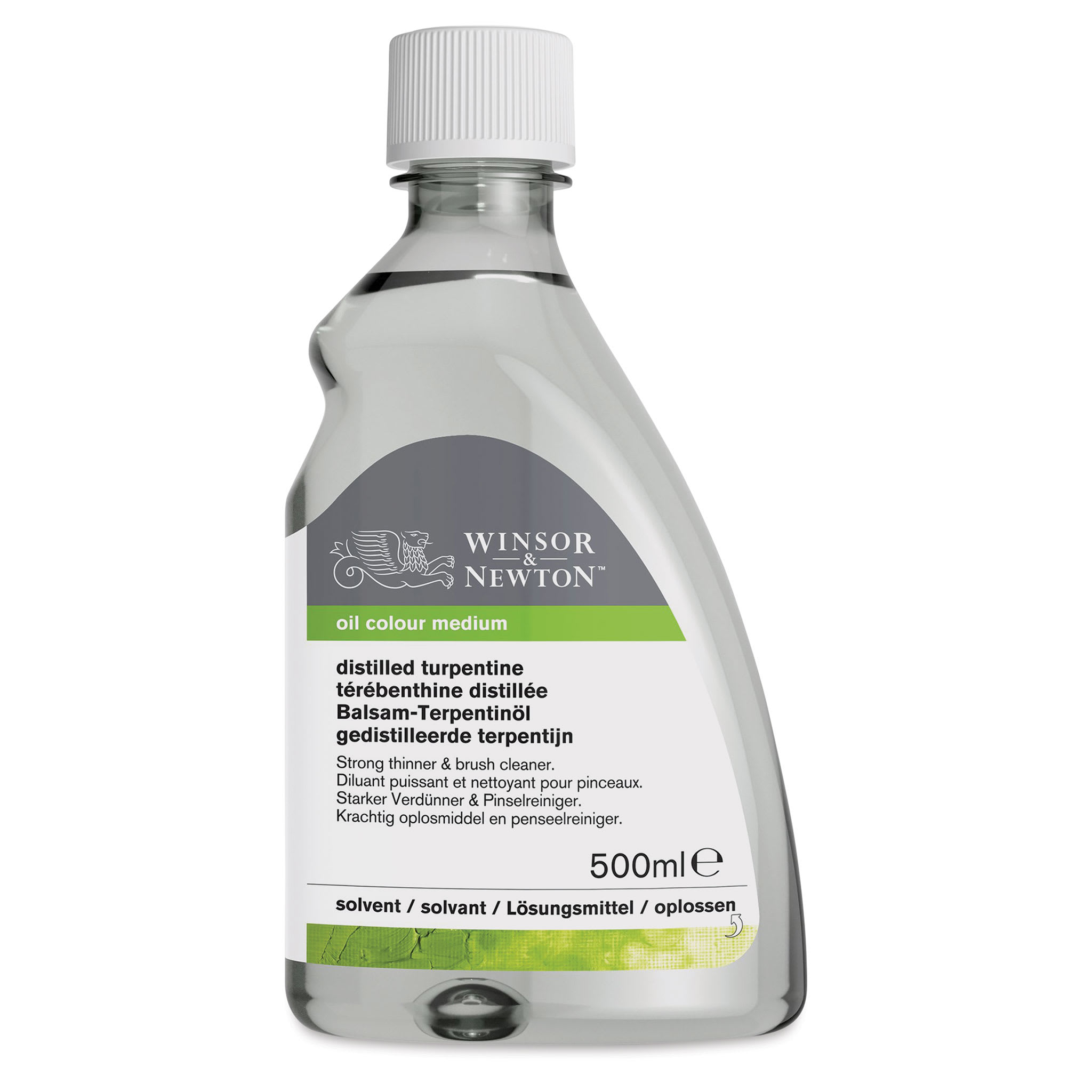 Winsor & Newton Distilled Turpentine - 500 ml bottle