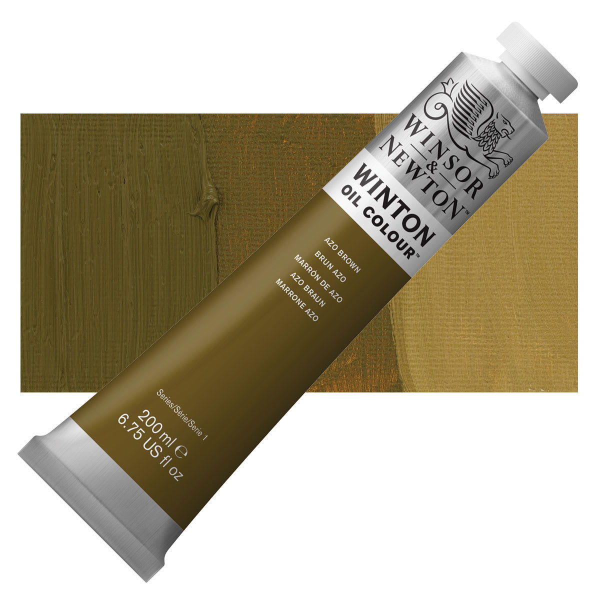 Winsor & Newton™ Winton 6.75 oz Oil Colour™ Paint in 389 Azo Brown | 6.75 fl oz