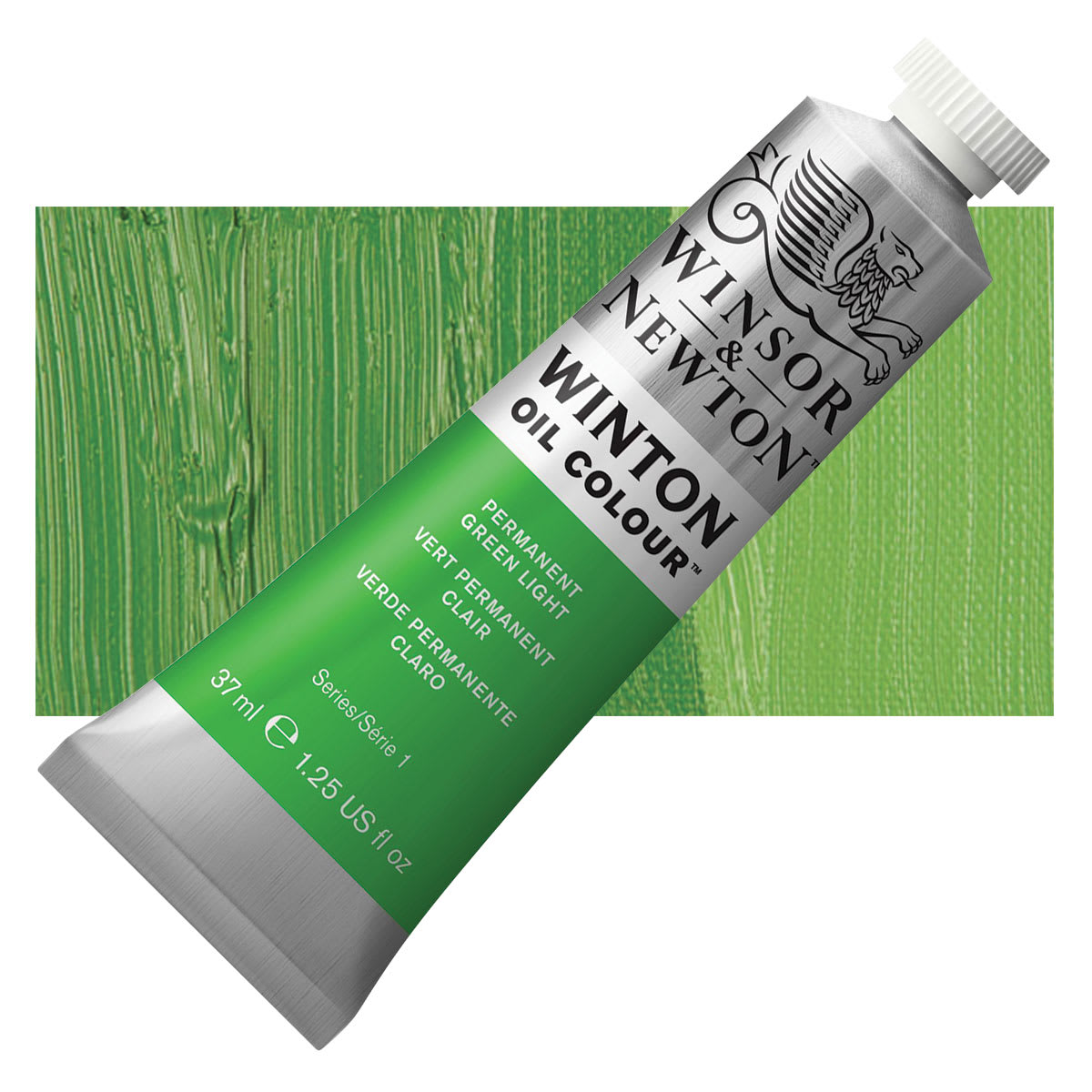 Winsor & Newton® 1.25 oz Winton Oil Colour™ Tube in Permanent Green Light | 1.25 fl oz