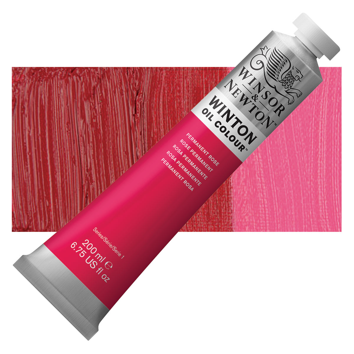 Winsor & Newton™ Winton 6.75 oz Oil Colour™ Paint in 502 Permanent Rose | 6.75 fl oz