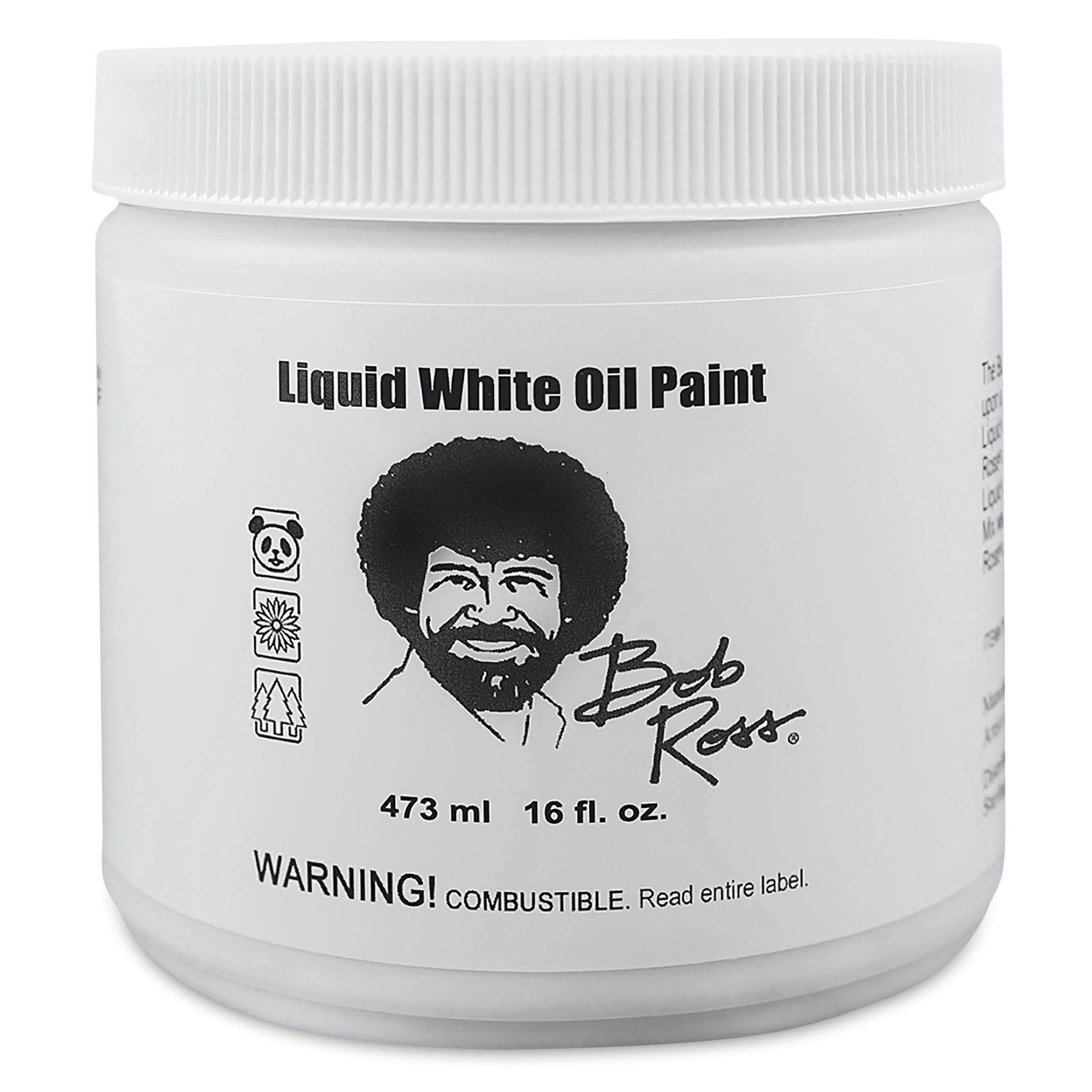 Bob Ross Base Coats - Liquid White 16 oz.