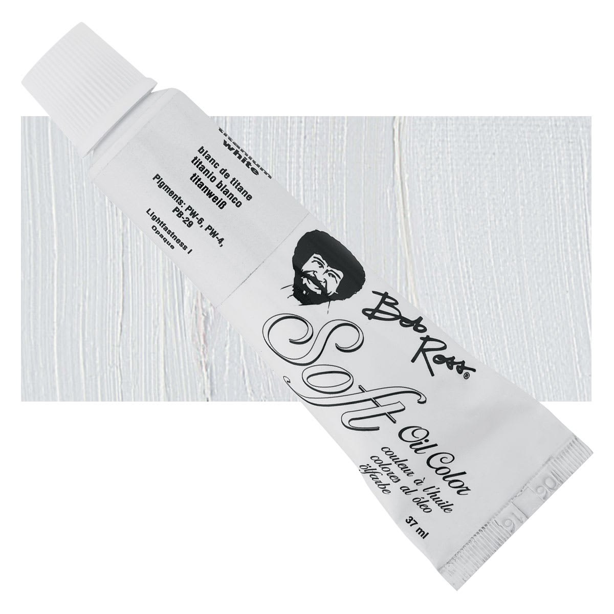 Bob Ross Soft Oil Color - Titanium White, 1.25 oz tube