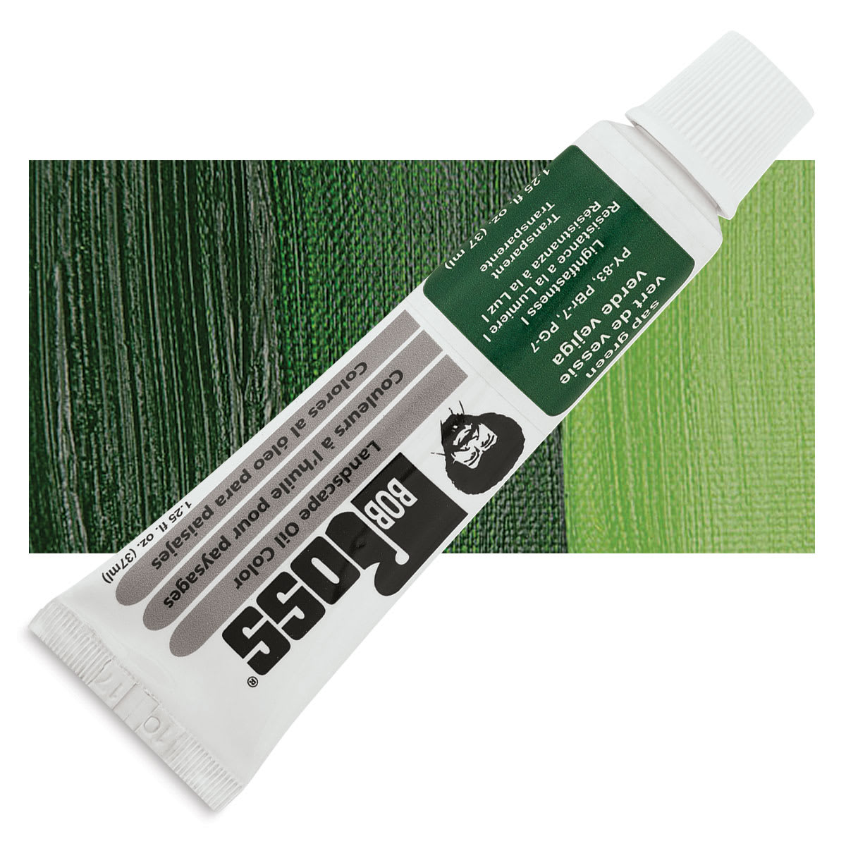 Bob Ross Oil Color - Sap Green, 1.25 oz tube