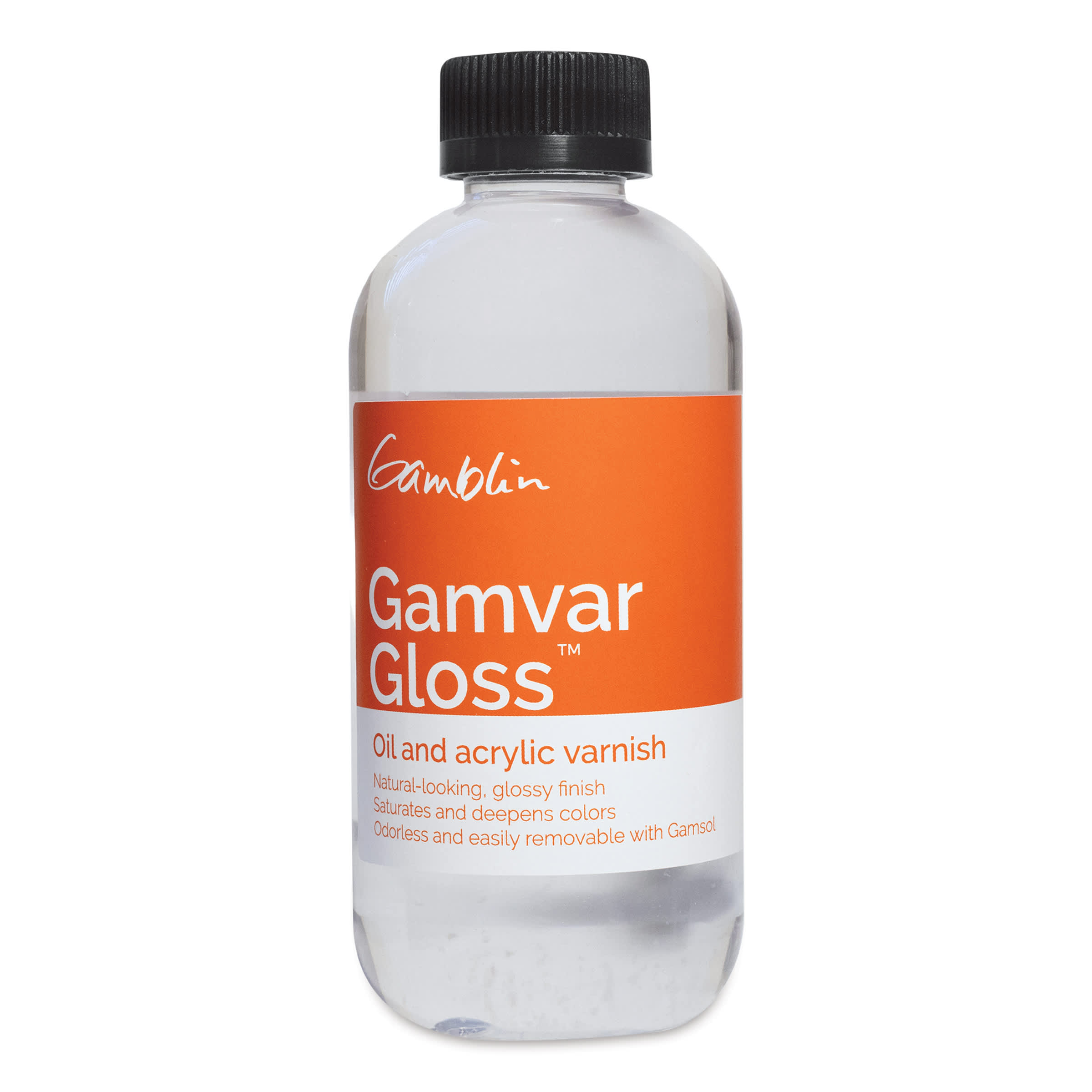 Gamblin Gamvar Gloss Picture Varnish in Clear | 8 fl oz