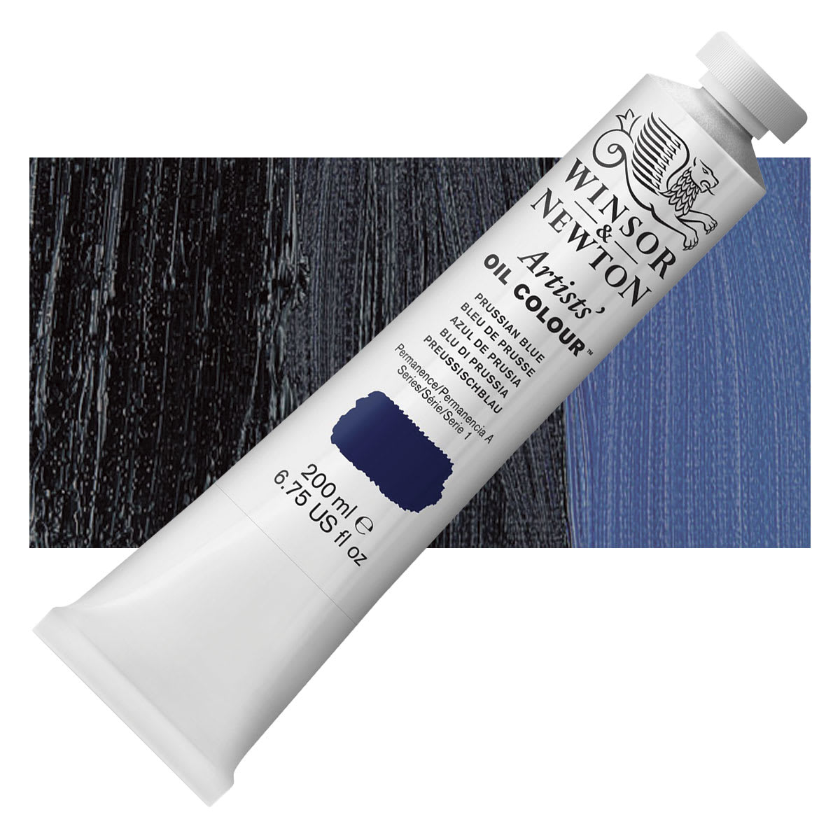 Winsor & Newton Artists' Oil Color - Prussian Blue, 200 ml tube