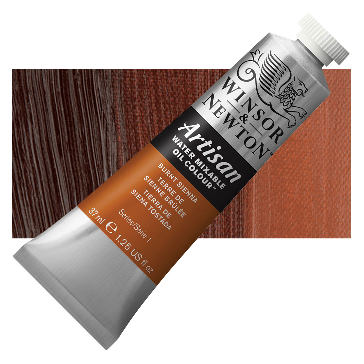 Winsor & Newton® Artisan Water Mixable Oil Color, 37 ml Paint in Burnt Sienna | 37 fl oz