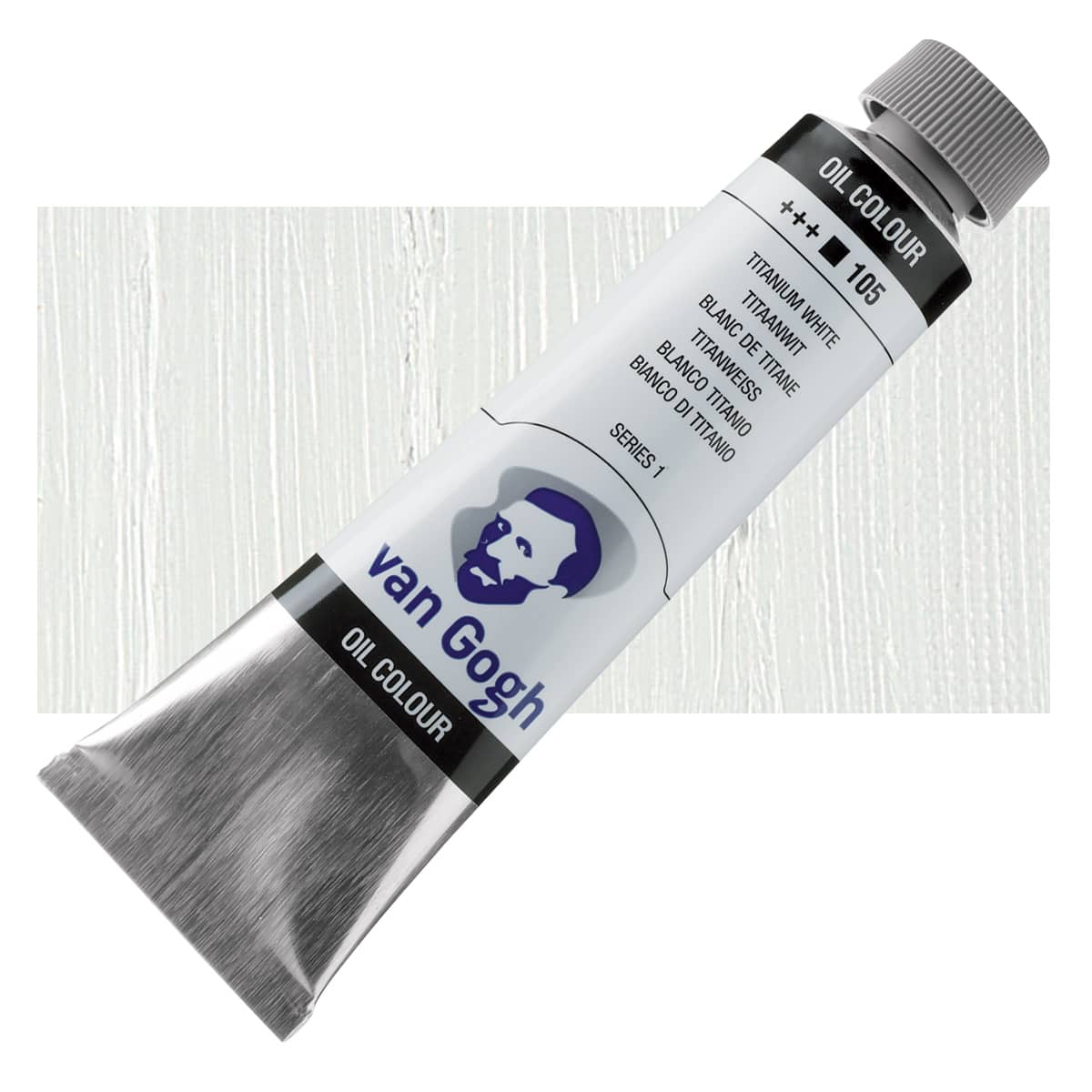 Van Gogh Oil Paint - Titanium White Safflower oil-based, 40 ml tube