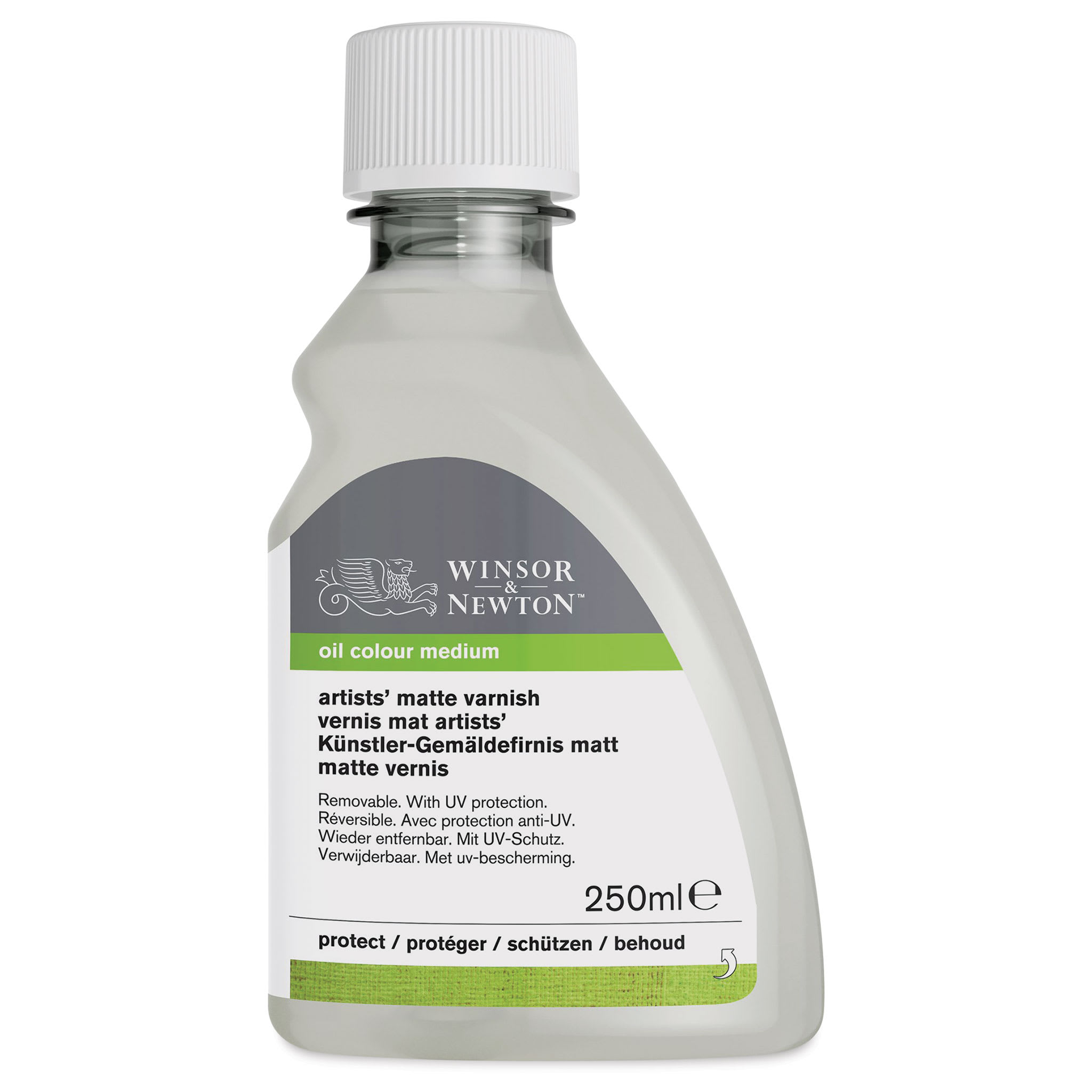 Winsor & Newton Original Artists' Matt Varnish - Matte, 250 ml bottle