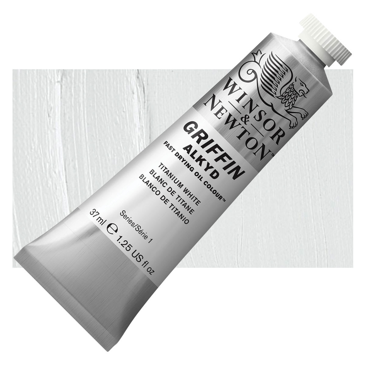 Winsor & Newton Griffin Alkyds - Titanium White, 37 ml tube