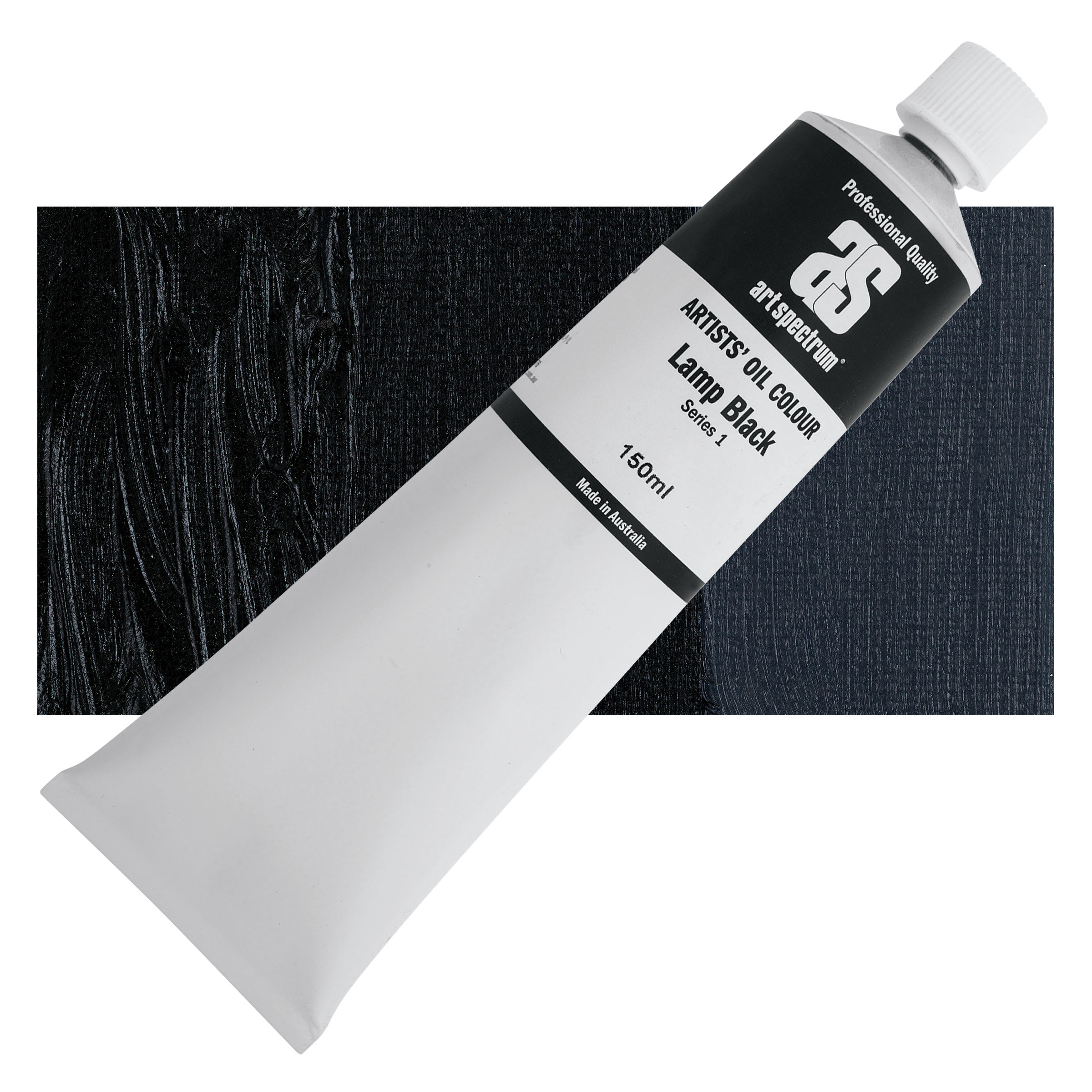 Art Spectrum Artists' Oil Paint - Lamp Black, 150 ml