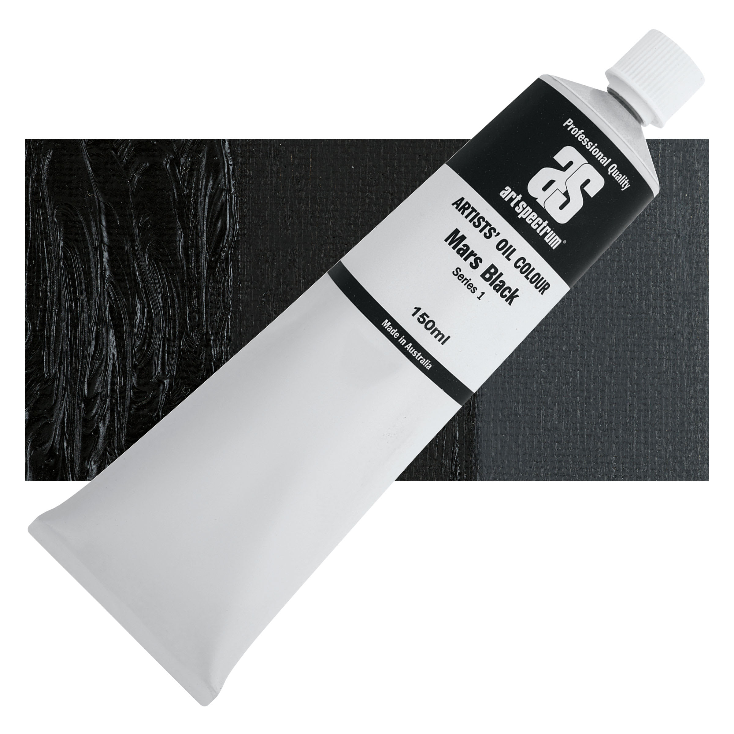 Art Spectrum Artists' Oil Paint - Mars Black, 150 ml