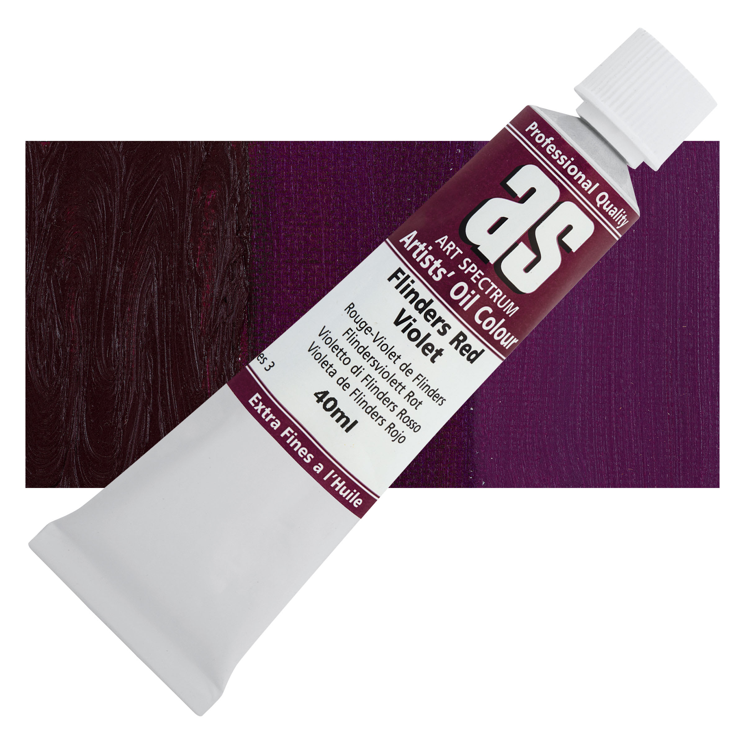 Art Spectrum Artists' Oil Paint - Flinders Red Violet, 40 ml
