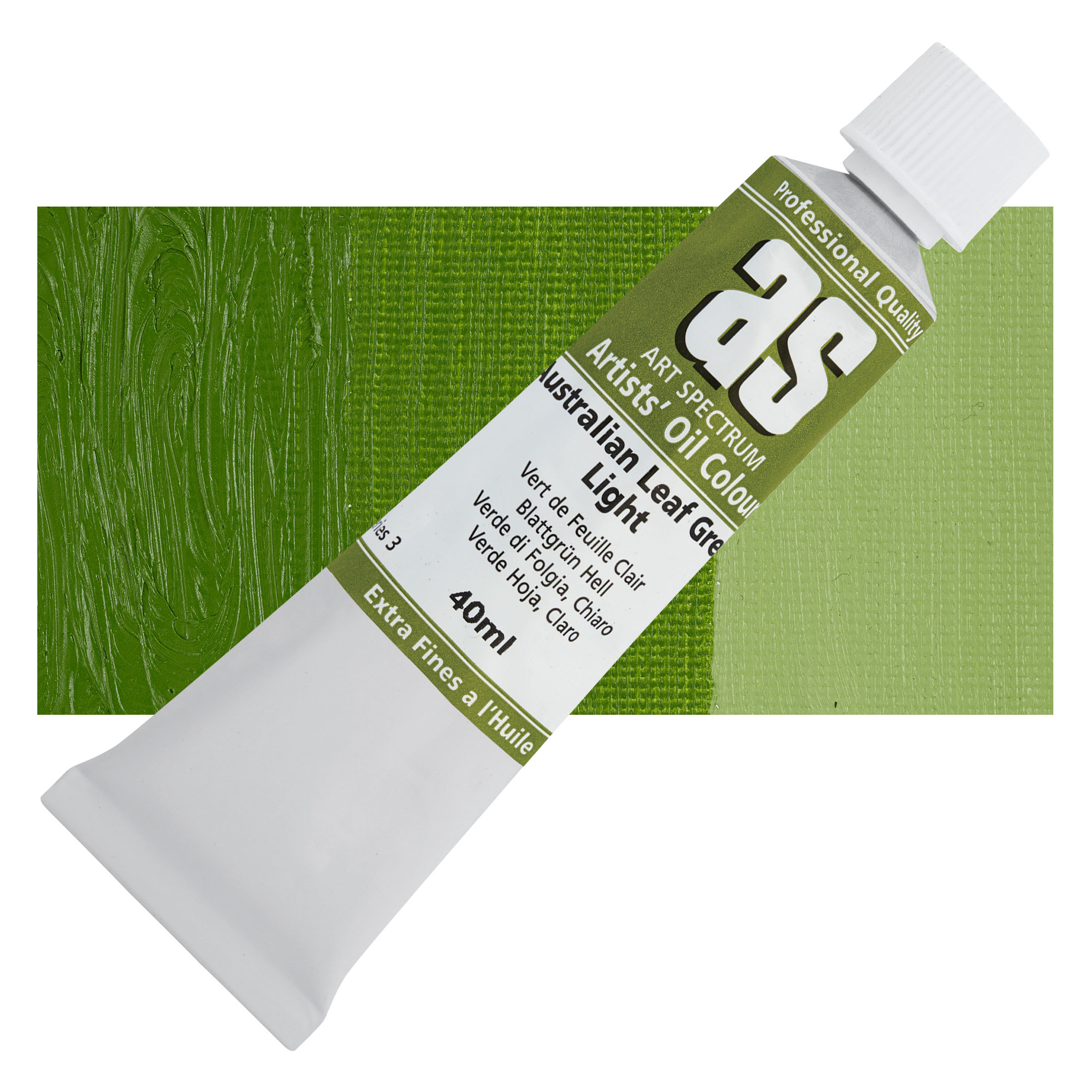 Art Spectrum Artists' Oil Paint - Australian Leaf Green Light, 40 ml
