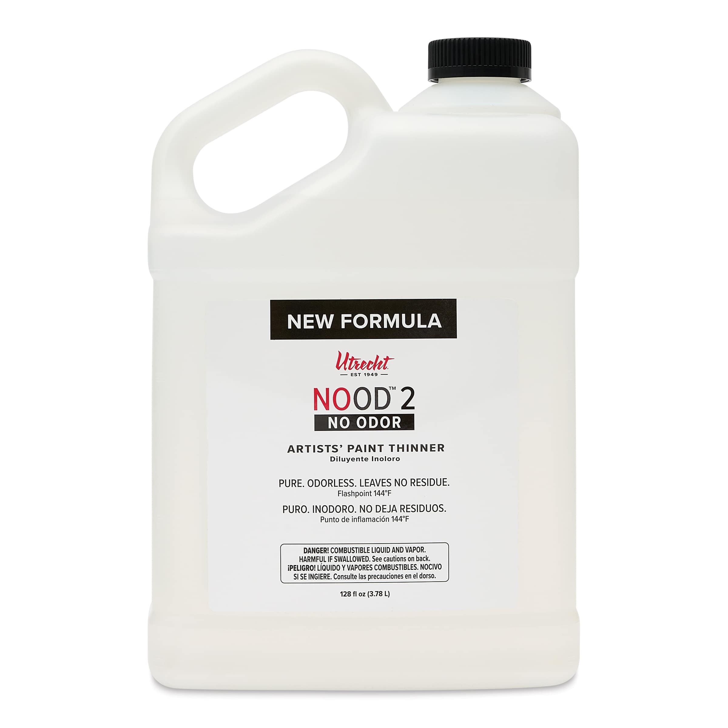 Mona Lisa Non-Toxic Multi-Purpose Odorless Paint Thinner, 1 Gallon Plastic Container