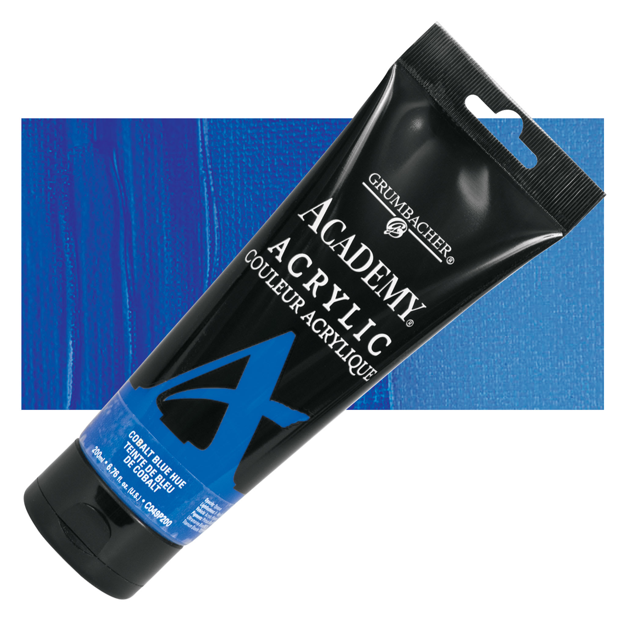 Grumbacher Academy Acrylic - Cobalt Blue Hue, 200 ml tube
