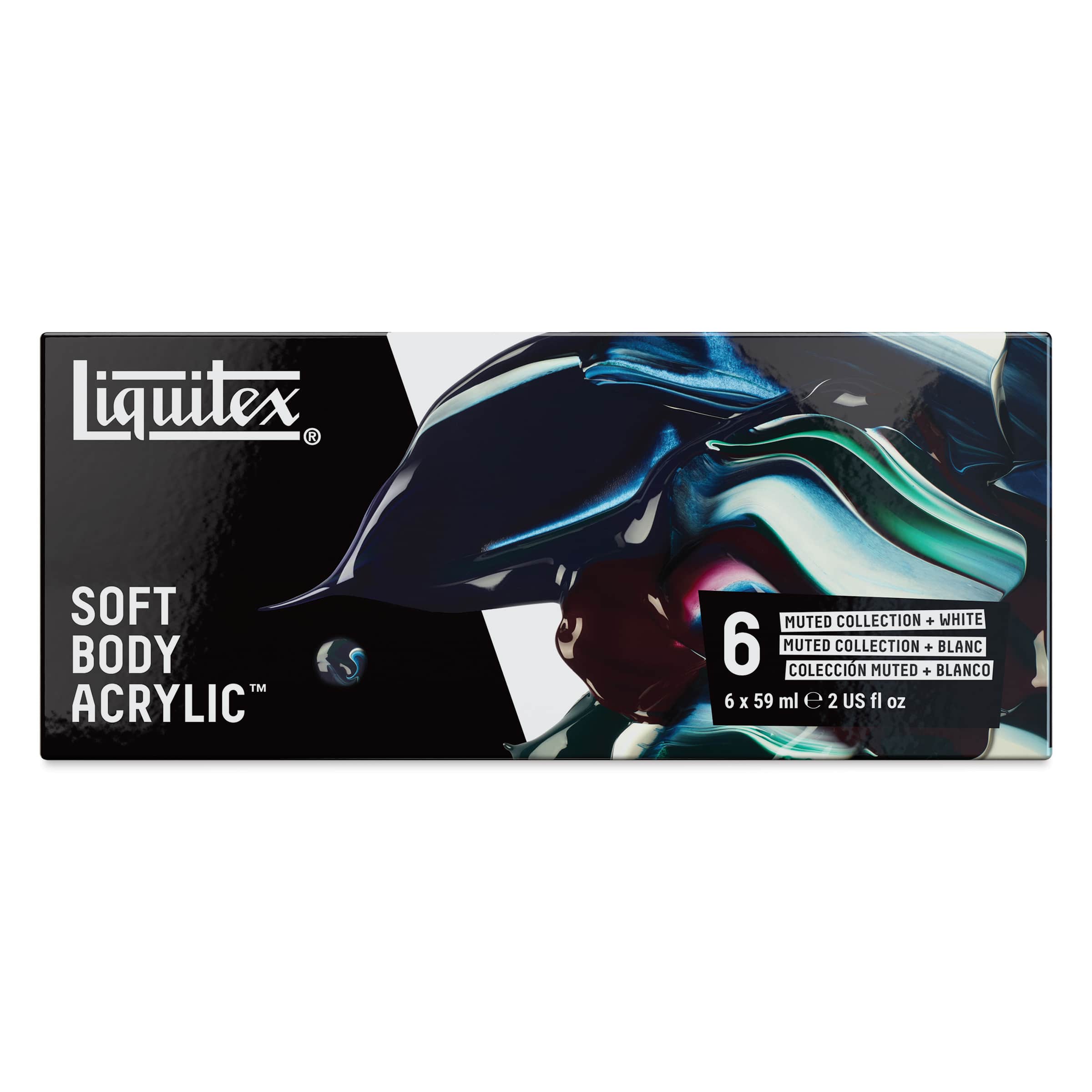 Liquitex® Professional Soft Body Acrylic Muted Collection Set, 6ct. Paint | 2 fl oz