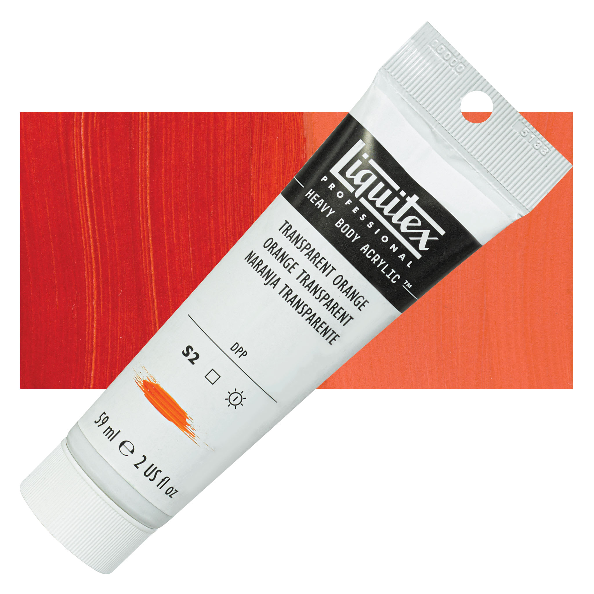 Liquitex® Professional 2 oz Heavy Body Acrylic Paint in 035 Transparent Orange | 2 fl oz