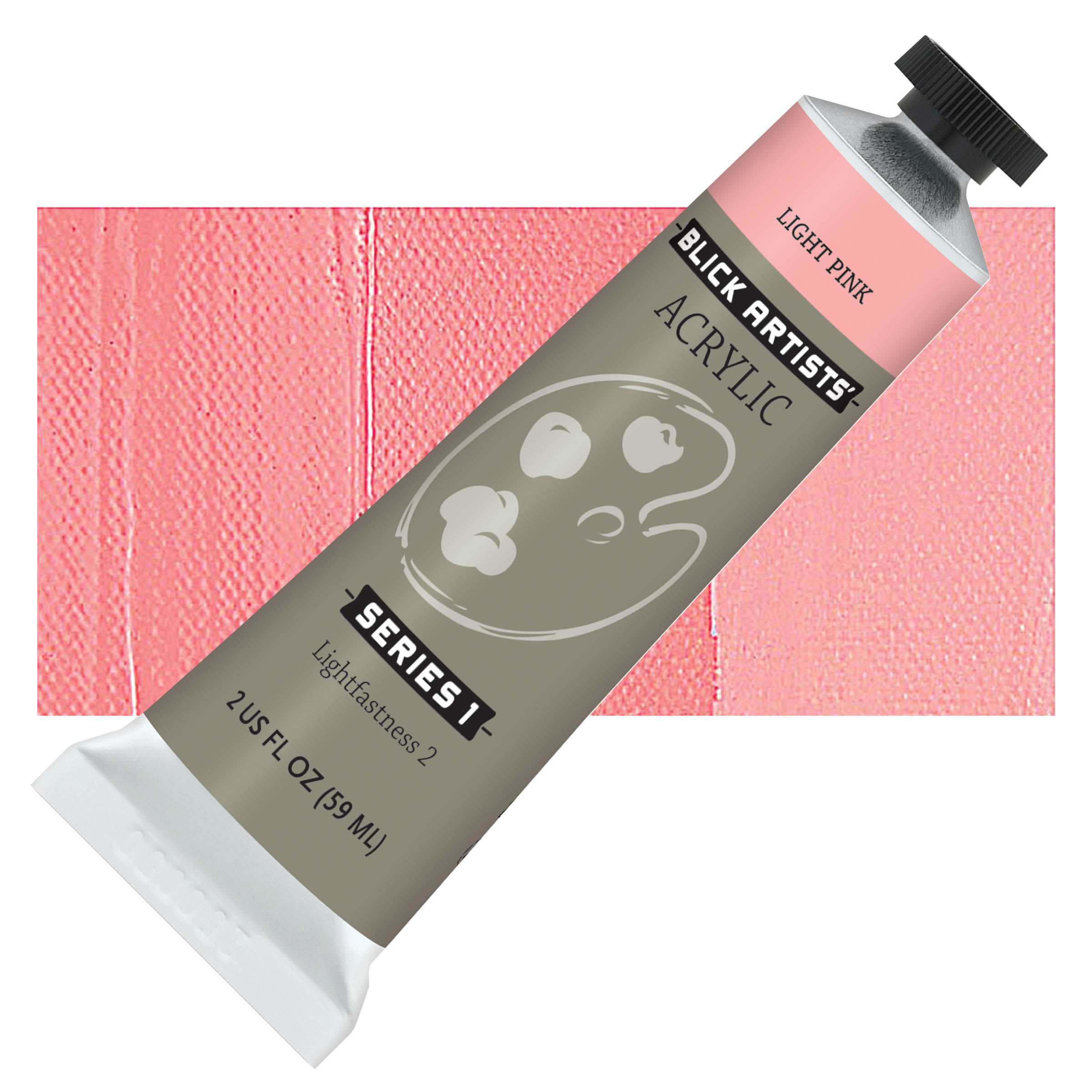 Blick Artists' Acrylic - Light Pink, 2 oz tube