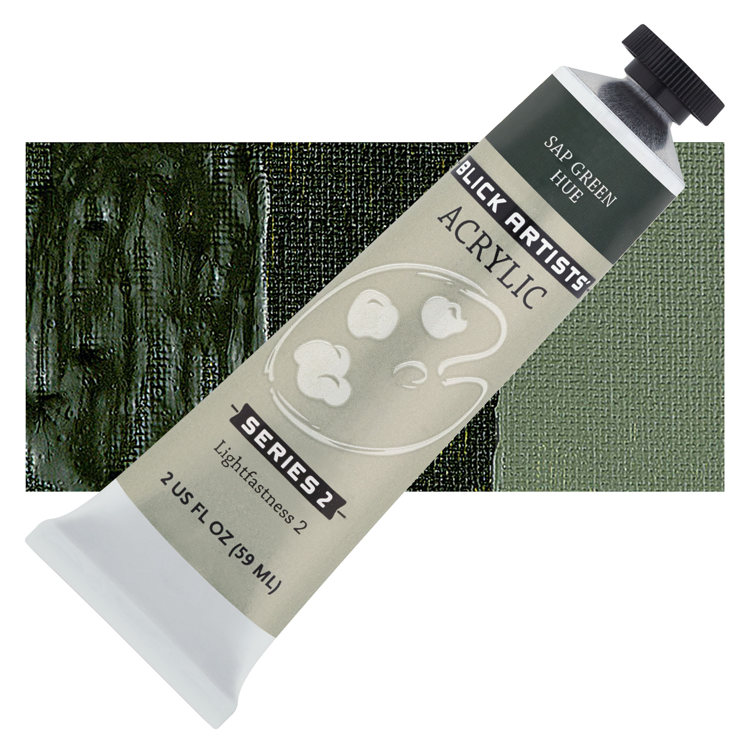 Blick Artists' Acrylic - Sap Green Hue, 2 oz tube
