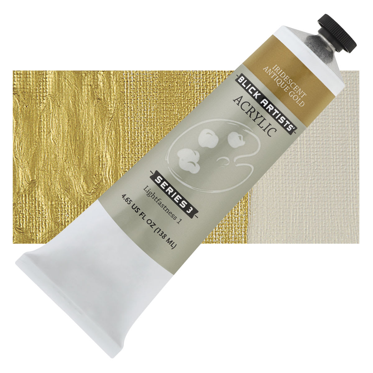Blick Artists' Acrylic - Iridescent Antique Gold, 4.65 oz tube