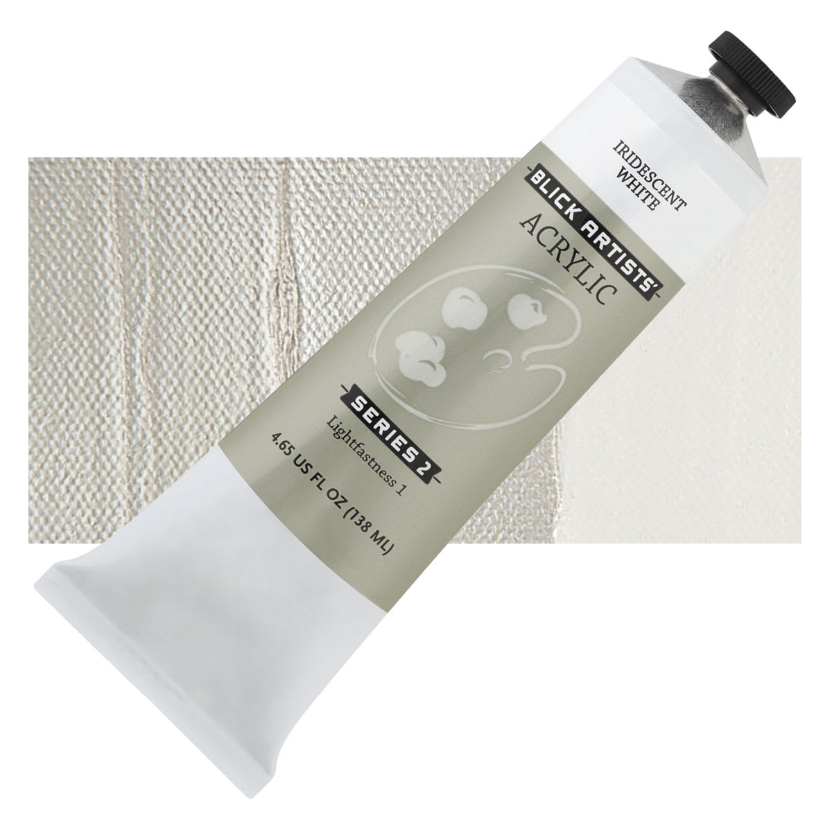 Blick Artists' Acrylic - Iridescent White, 4.65 oz tube
