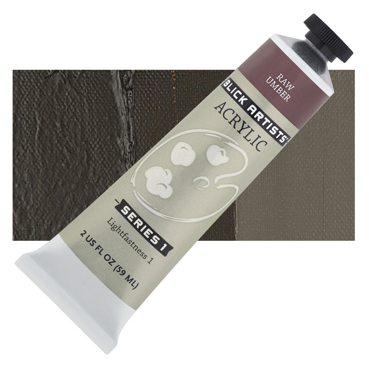 Blick Artists' Acrylic - Raw Umber, 2 oz tube