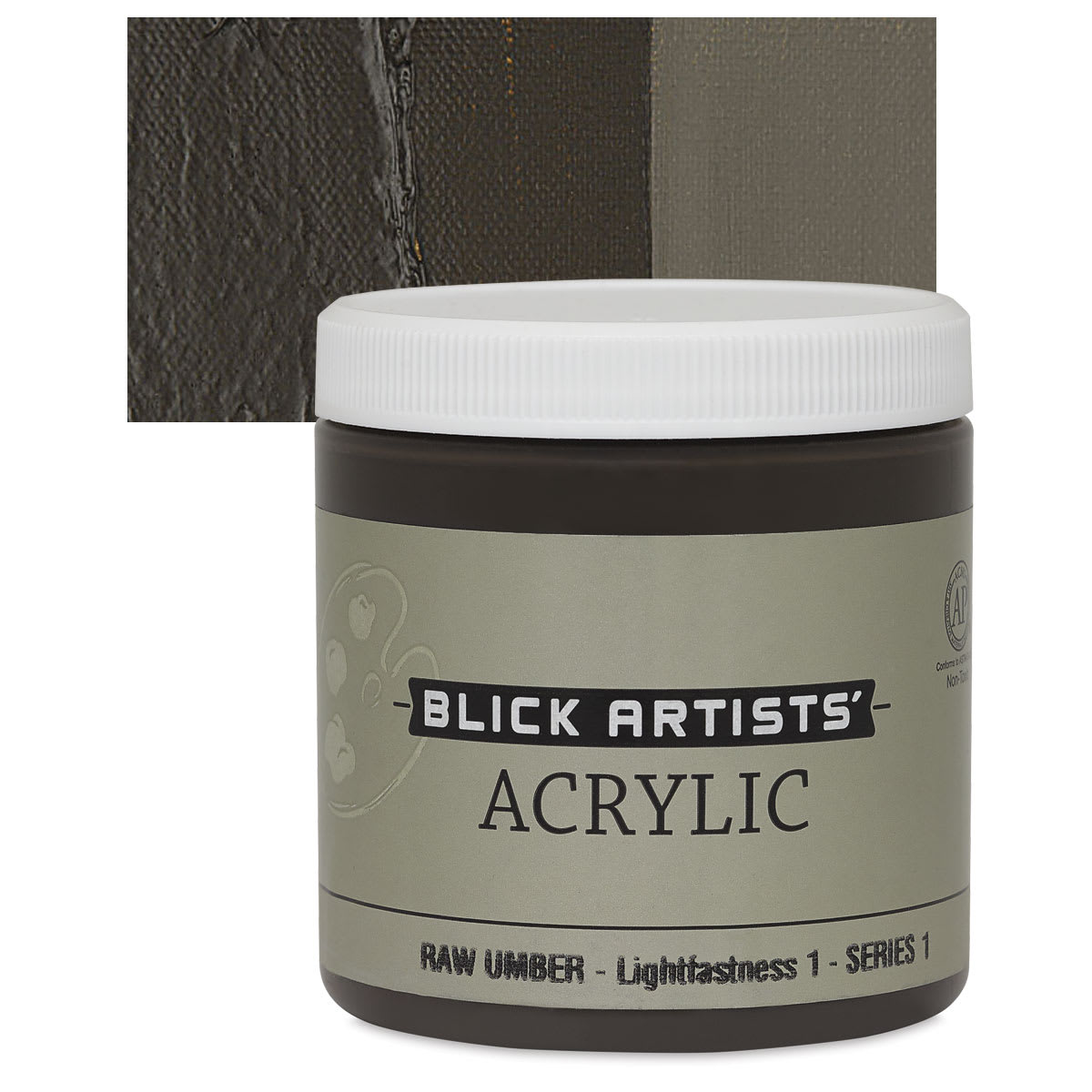 Blick Artists' Acrylic - Raw Umber, 8 oz jar