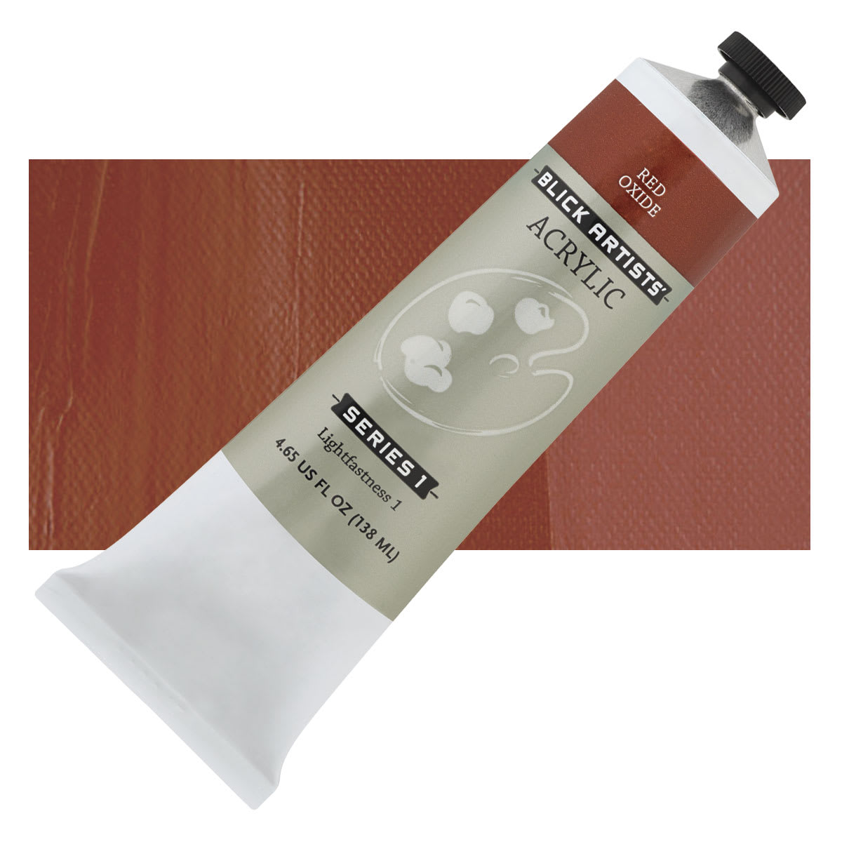 Blick Artists' Acrylic - Red Oxide, 4.65 oz tube
