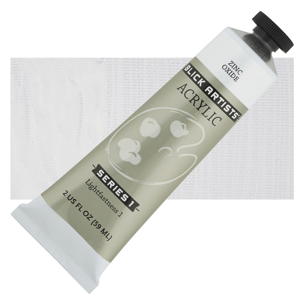 Blick Artists' Acrylic - Zinc Oxide, 2 oz tube