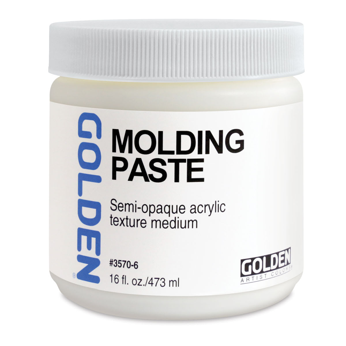 Golden Molding Paste Medium - 16 oz jar
