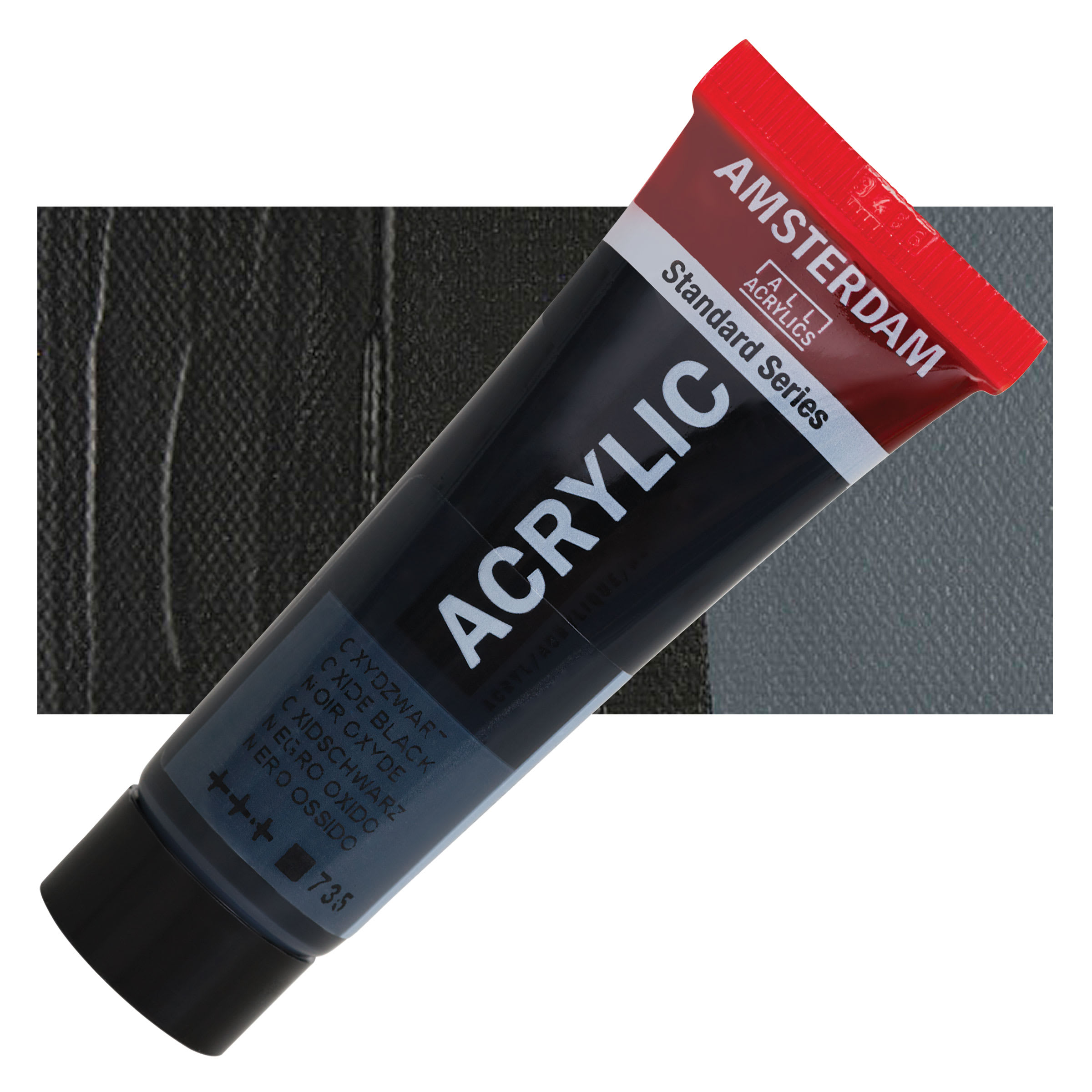 Amsterdam Standard Series Acrylic - Oxide Black, 20 ml Tube