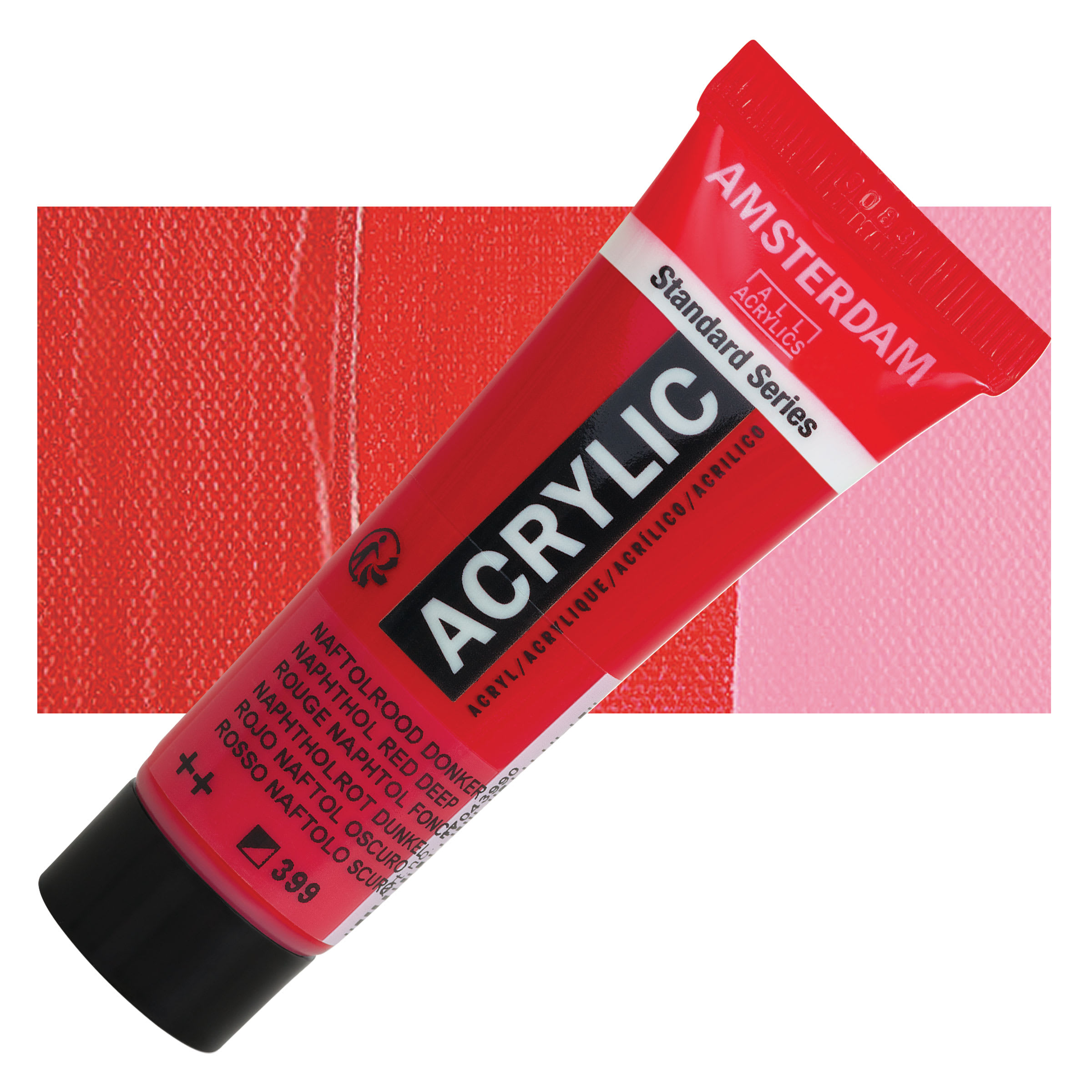 Amsterdam Standard Series Acrylic - Naphthol Red Deep, 20 ml Tube