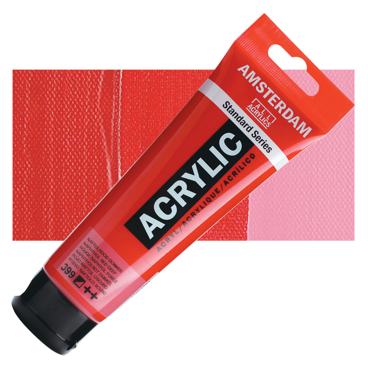 Amsterdam Standard Series Acrylic - Naphthol Red Deep, 120 ml tube