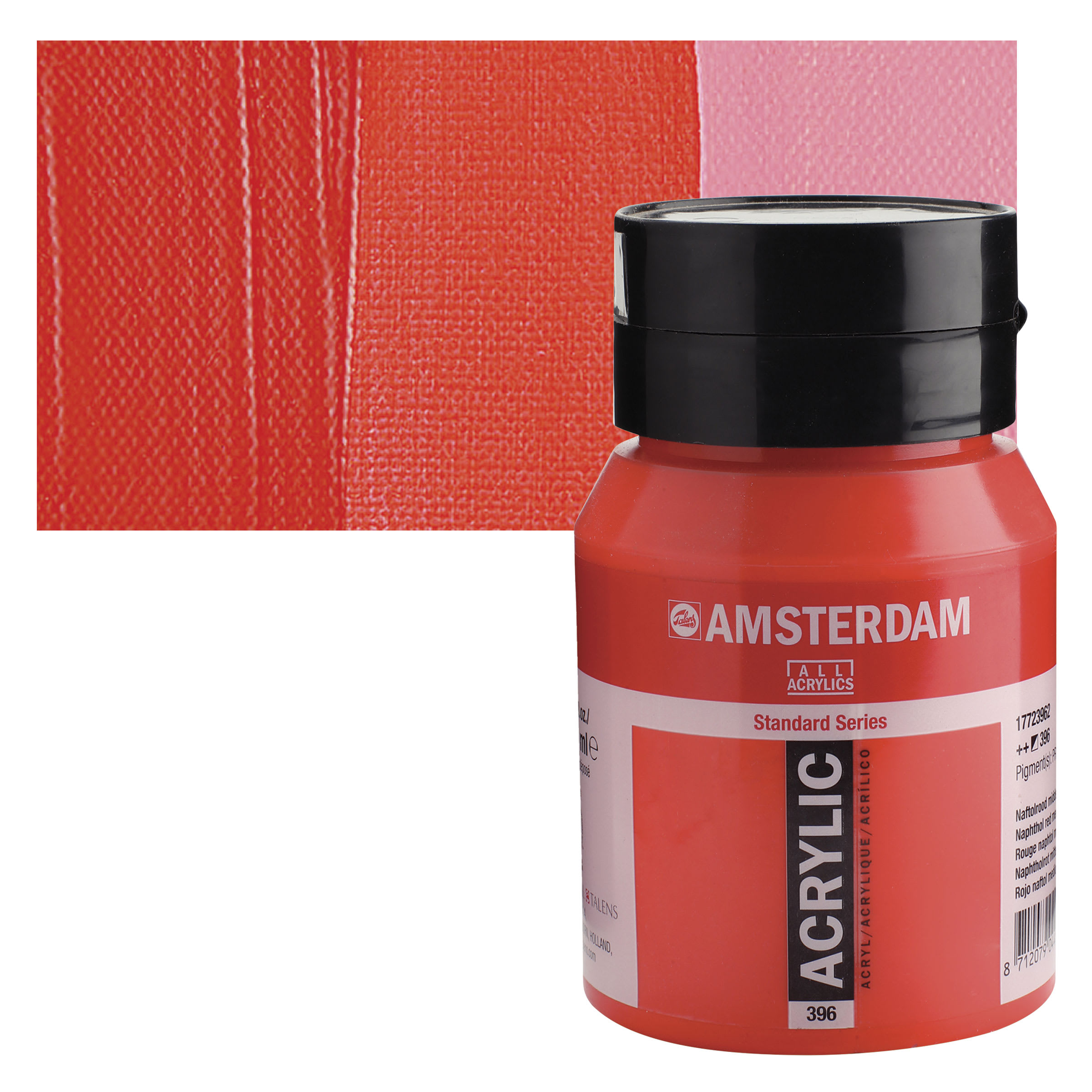Amsterdam Standard Series Acrylic - Naphthol Red Medium, 500 ml bottle
