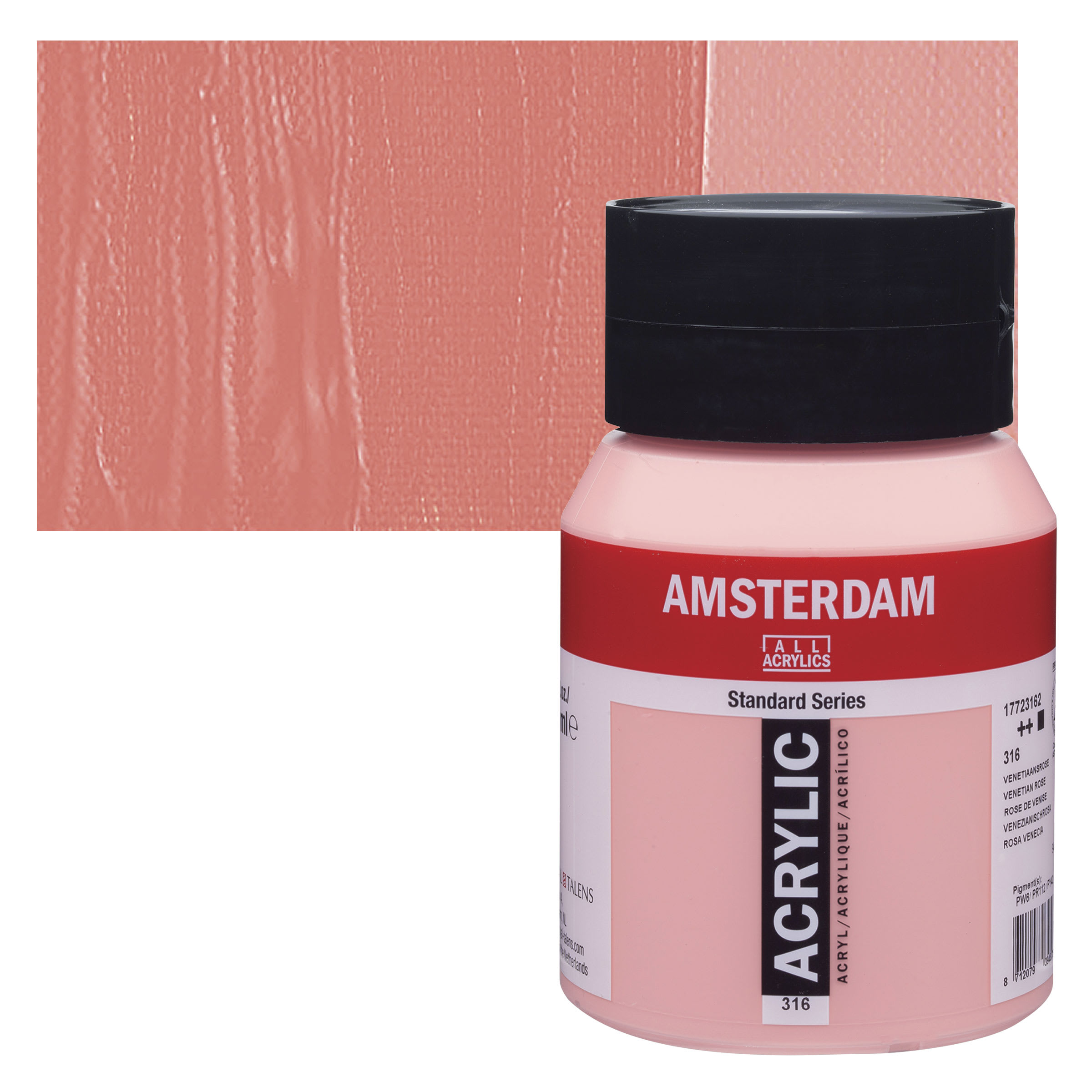 Amsterdam Standard Series Acrylic - Venetian Rose, 500 ml bottle