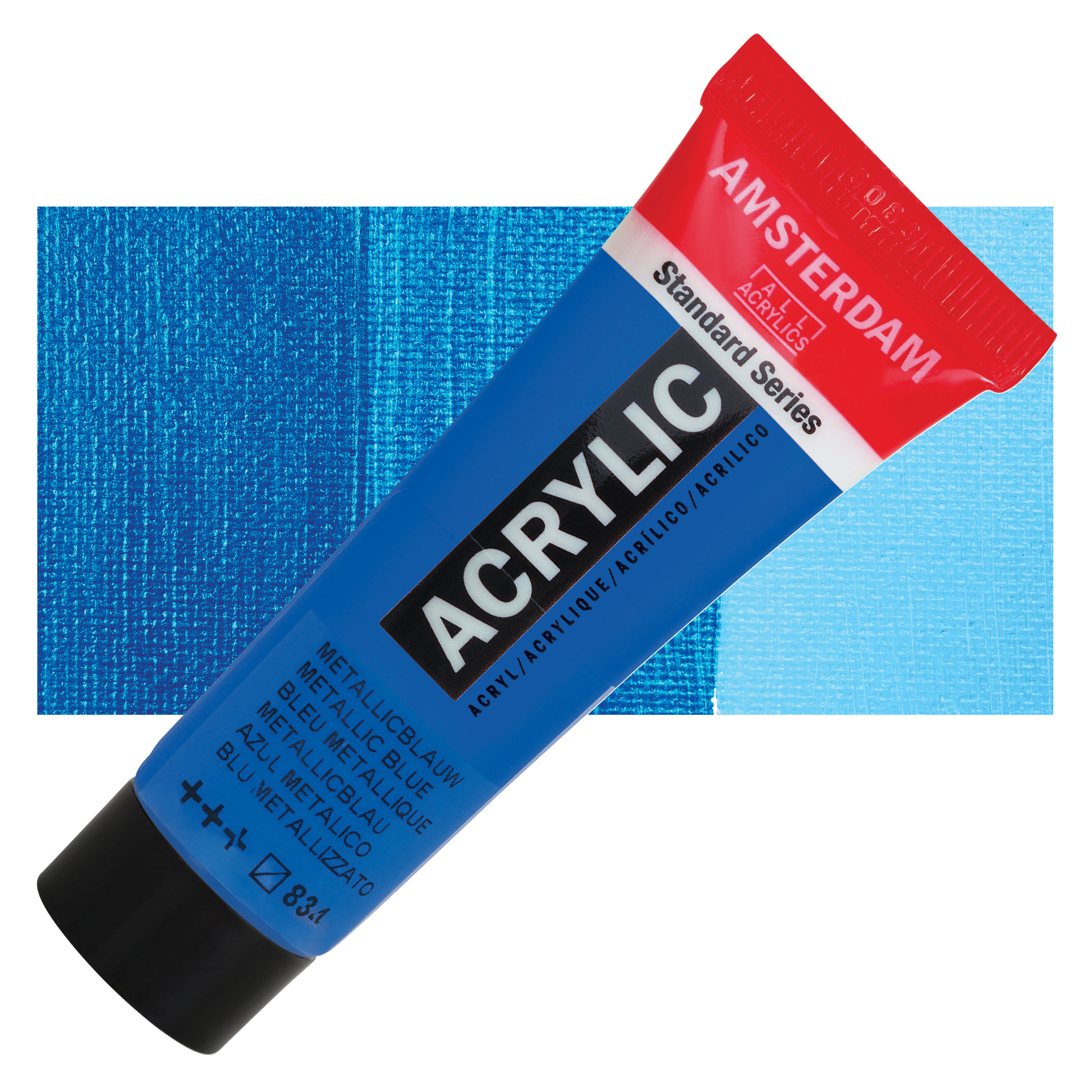 Amsterdam Standard Series Acrylic - Metallic Blue, 20 ml Tube