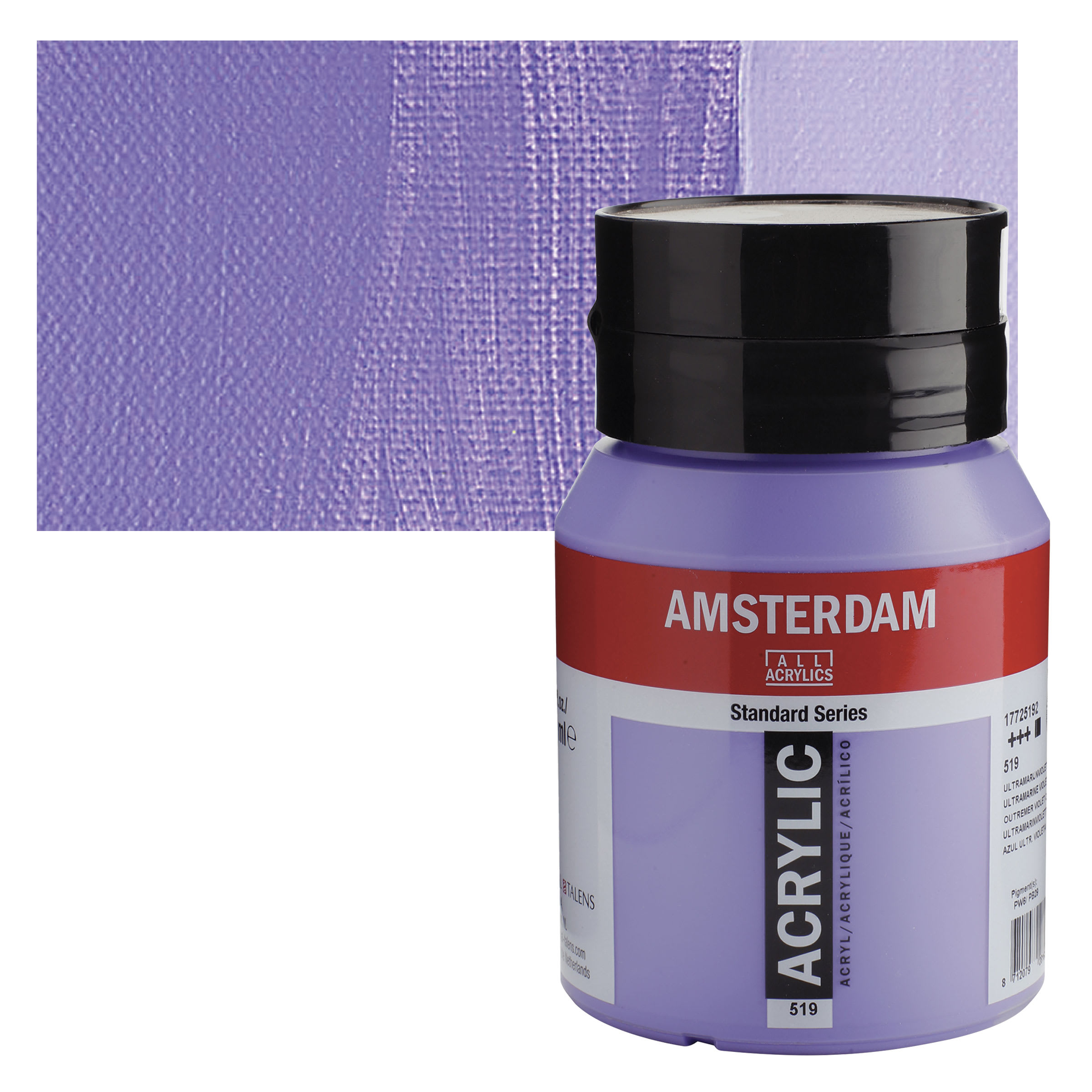 Amsterdam Standard Series Acrylic - Ultramarine Violet Light, 500 ml bottle
