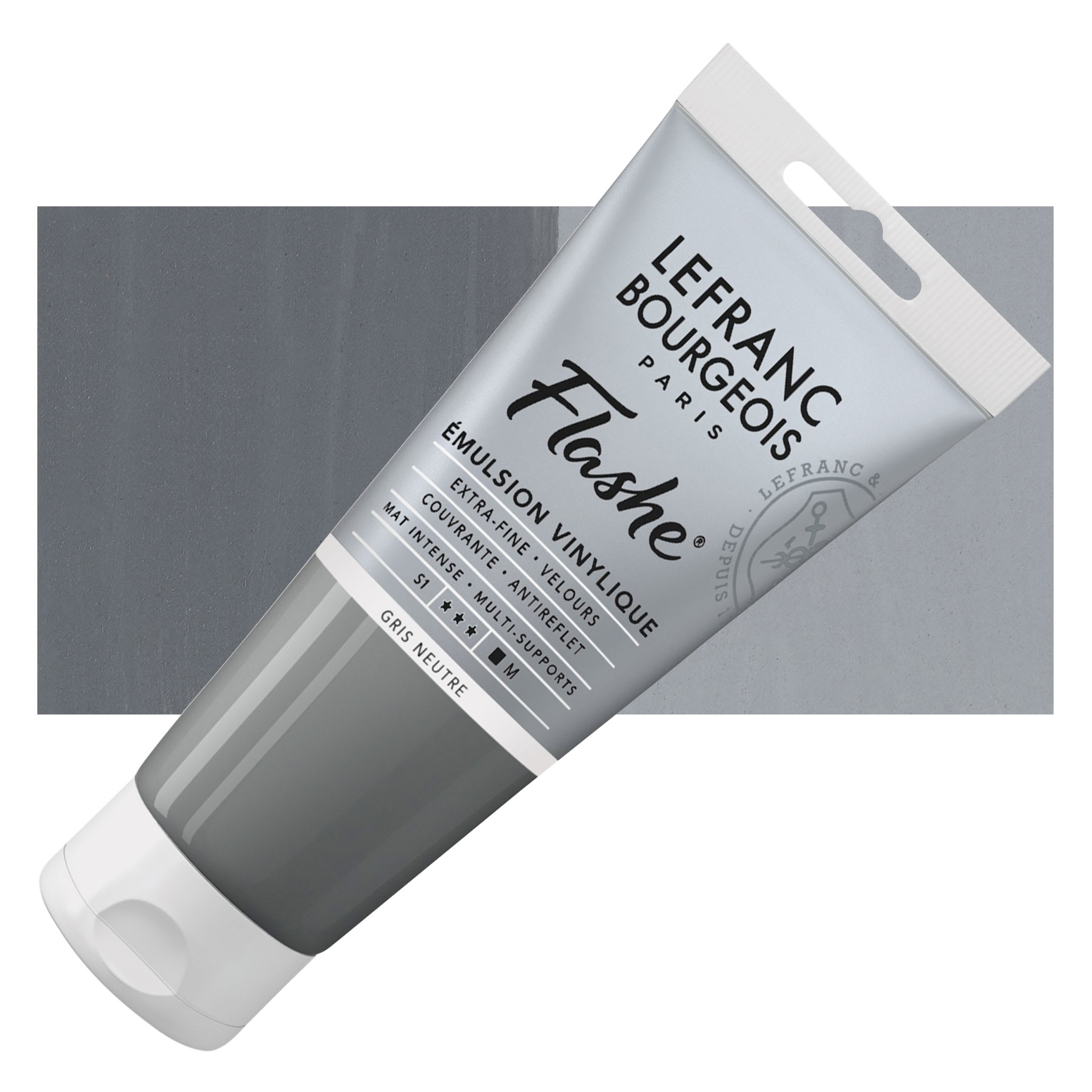 Lefranc & Bourgeois Flashe Vinyl Paint - Neutral Gray, 80 ml