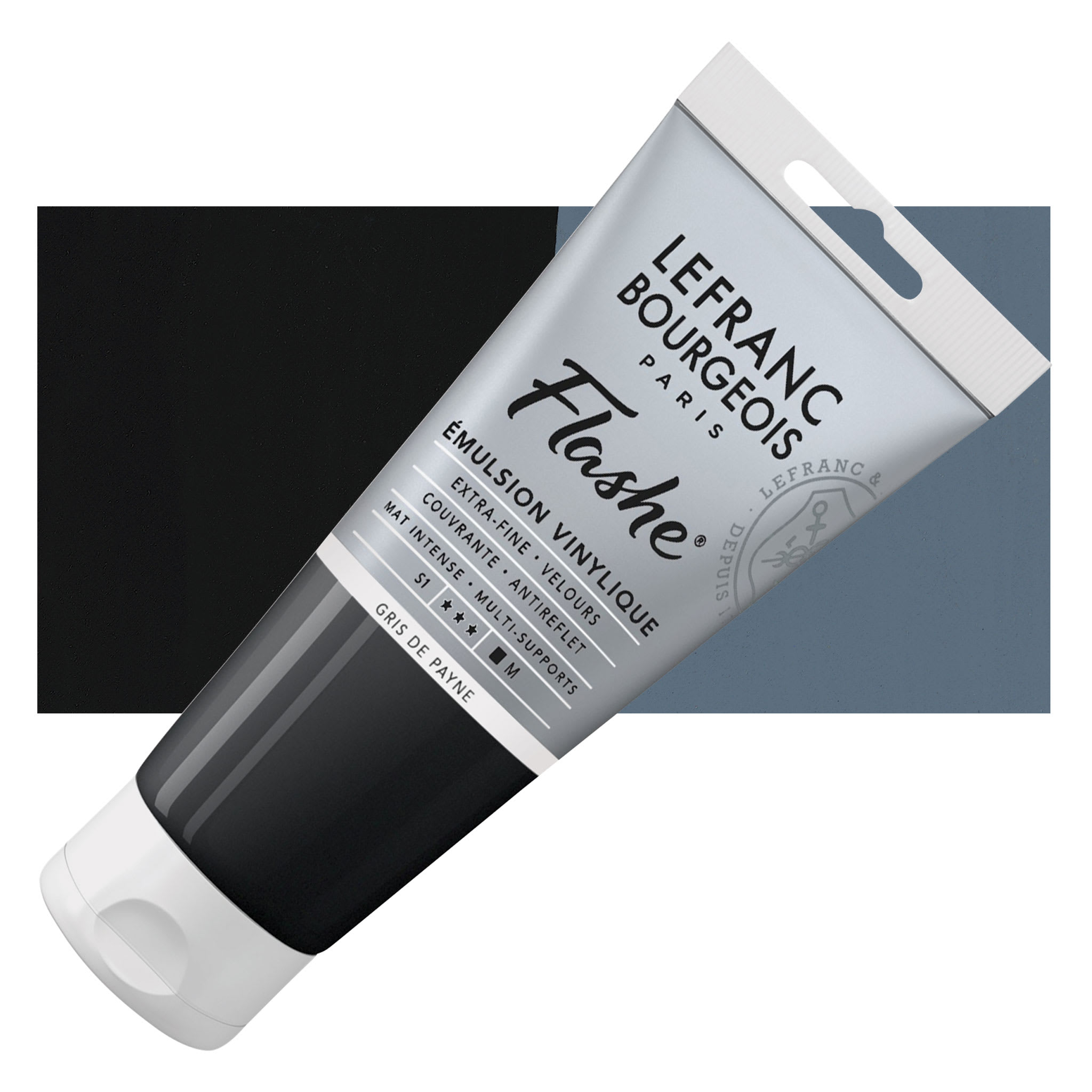 Lefranc & Bourgeois Flashe Vinyl Paint - Payne's Gray, 80 ml